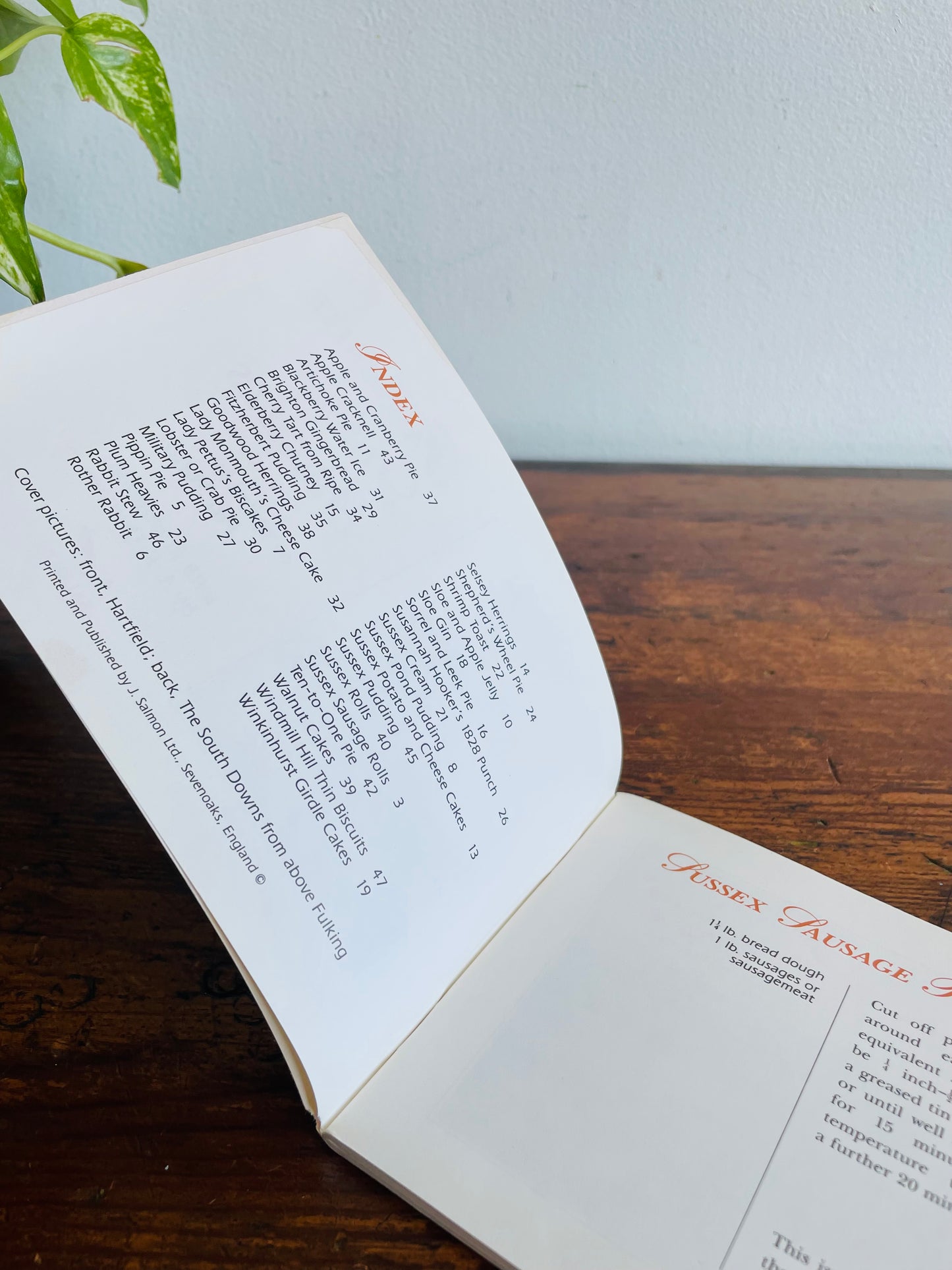 Favourite Sussex Recipes Pocket Cookbook