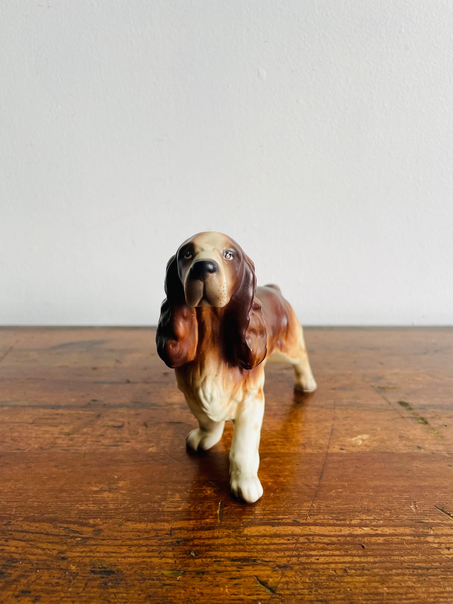 Spaniel Dog Figurine - Made in Japan