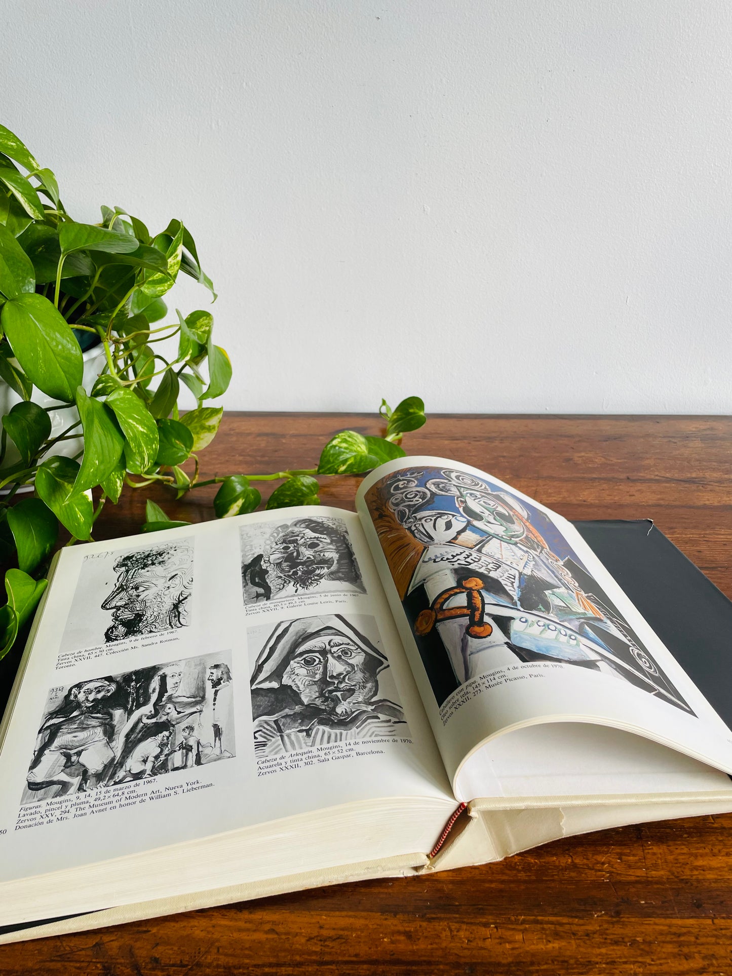 Pablo Picasso Retrospectiva Giant Hardcover Coffee Table Book - The Museum of Modern Art New York - Spanish Text (1980)