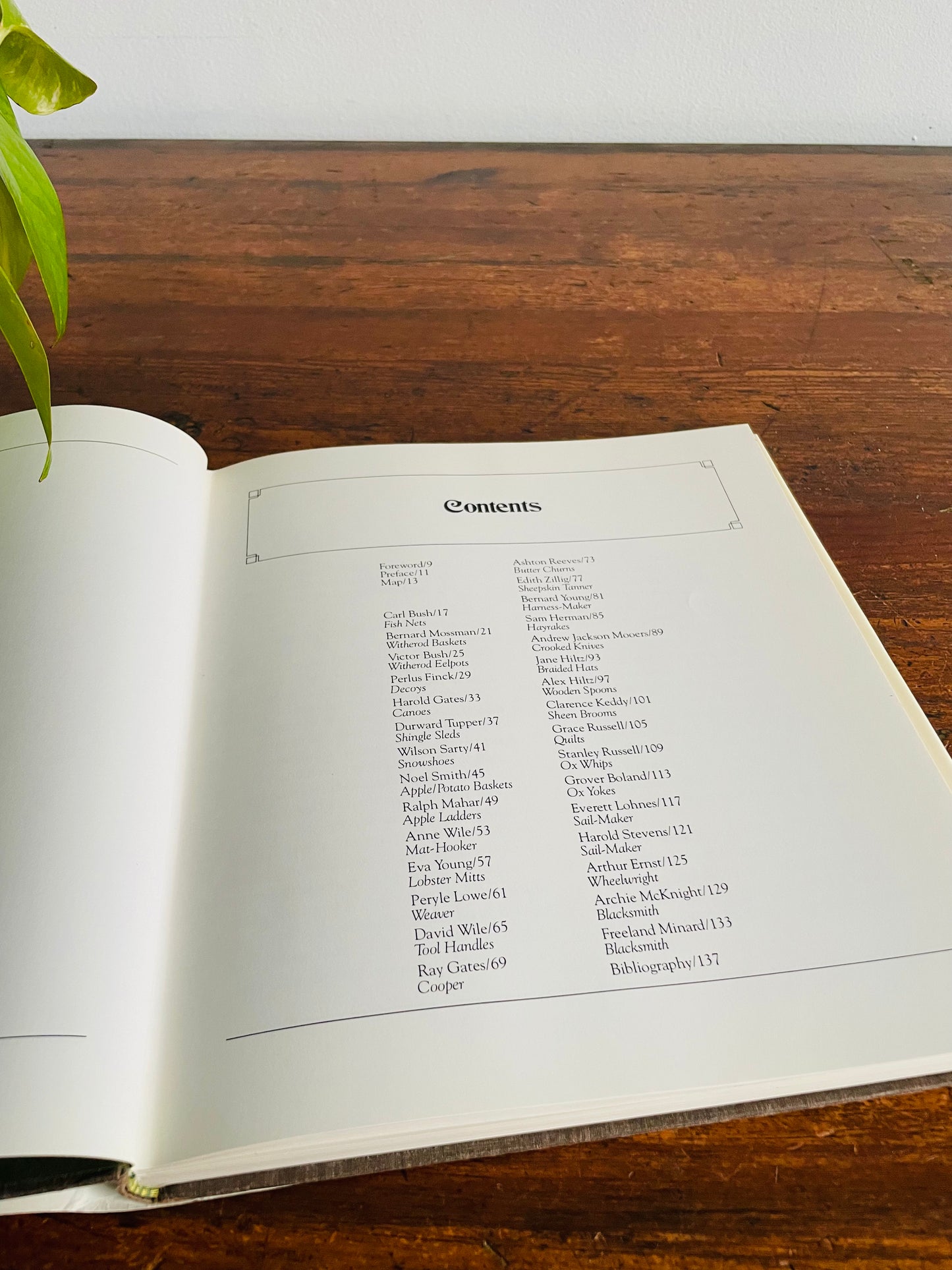 Older Ways: Traditional Nova Scotian Craftsmen by Peter Barss Hardcover Book (1980)