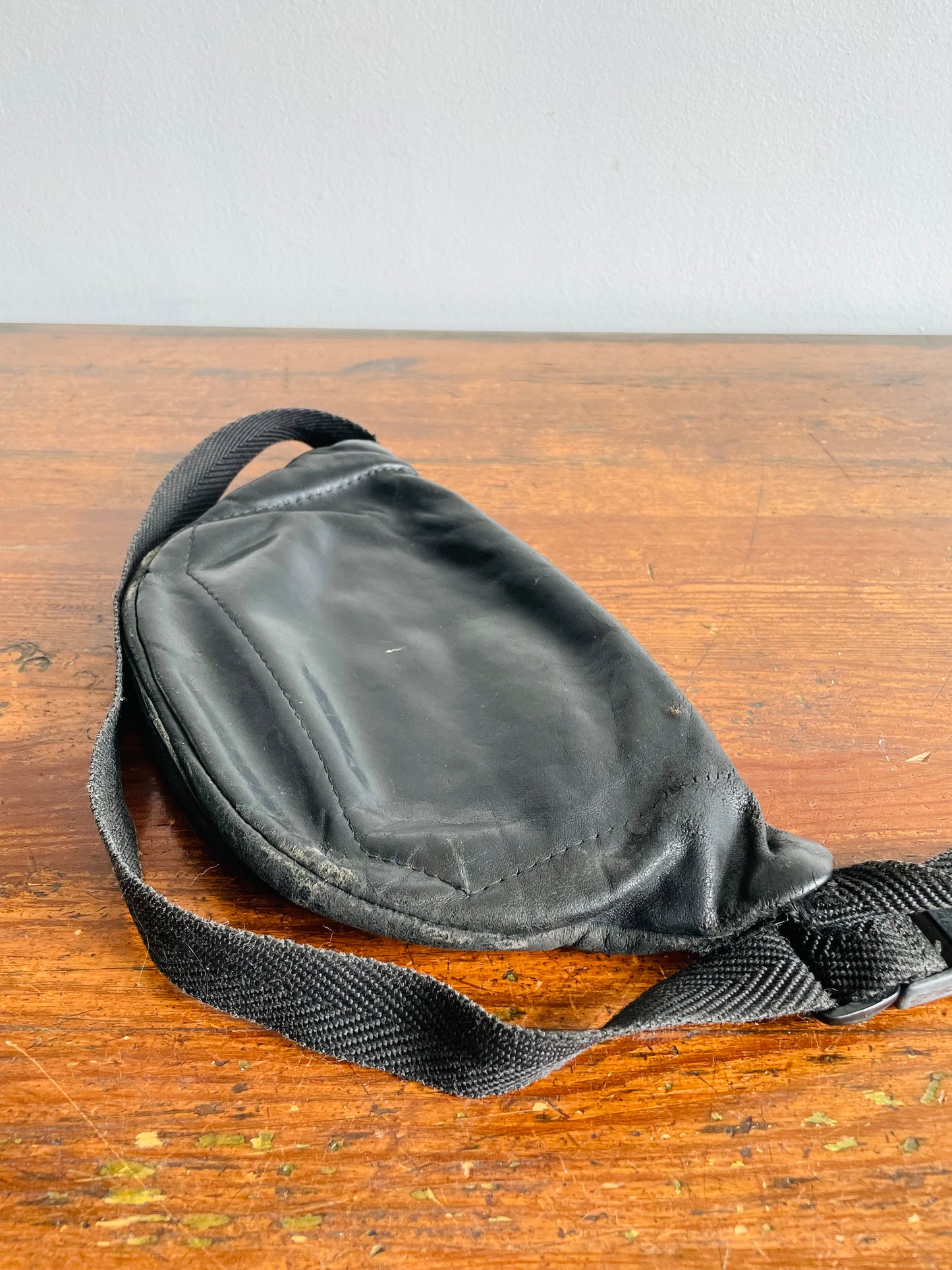 Belt Waist Pouch with Zippered Compartments - Made in Canada