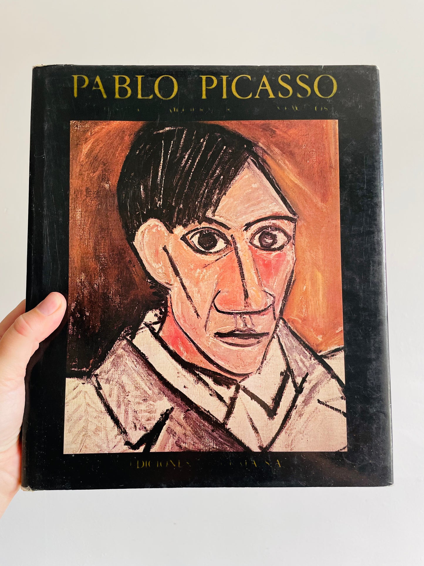 Pablo Picasso Retrospectiva Giant Hardcover Coffee Table Book - The Museum of Modern Art New York - Spanish Text (1980)