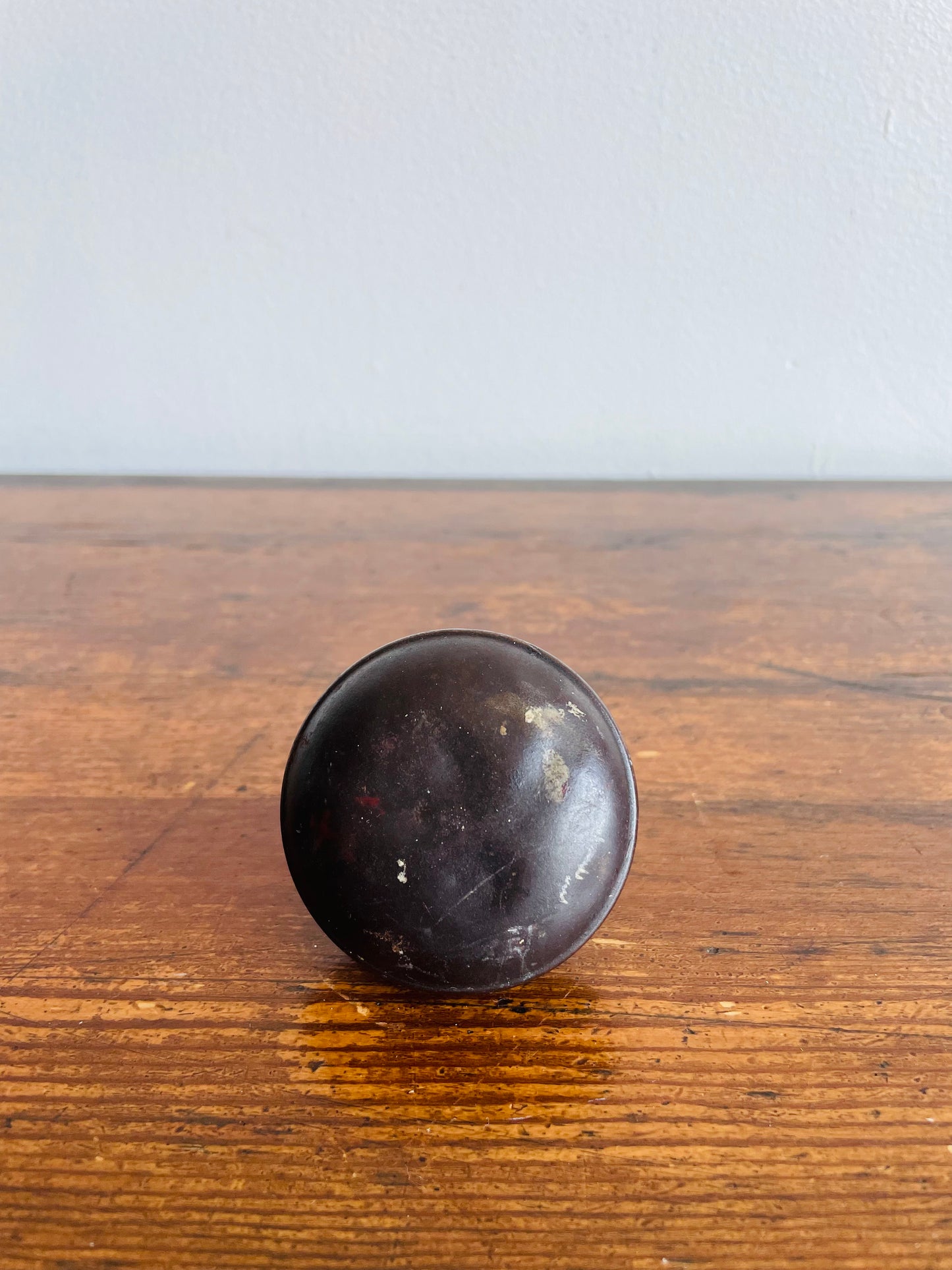 Aged Solid Metal Door Knob