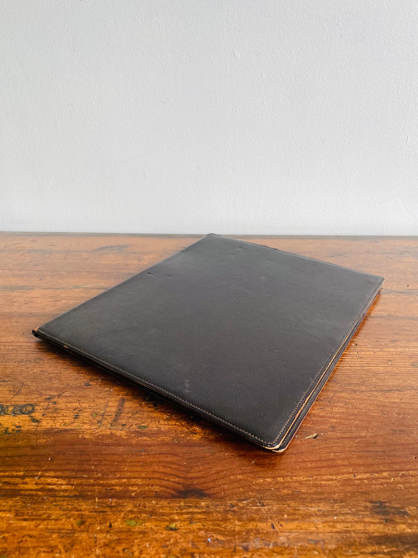 Bliss London Folding Leather Double Picture Frame - Made in England - 7" by 9" Photo Size