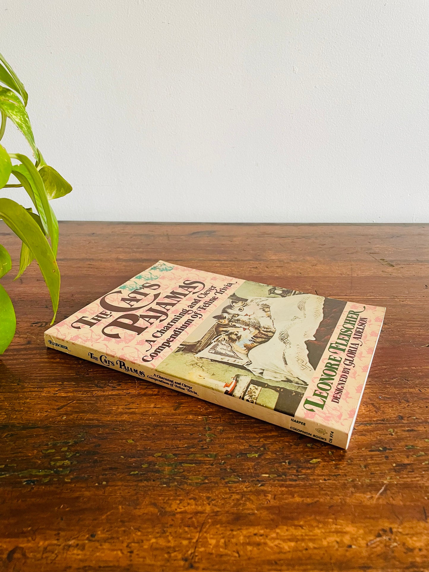 The Cat's Pajamas: A Charming and Clever Compendium of Feline Trivia by Leonore Fleischer Paperback Book (1982)