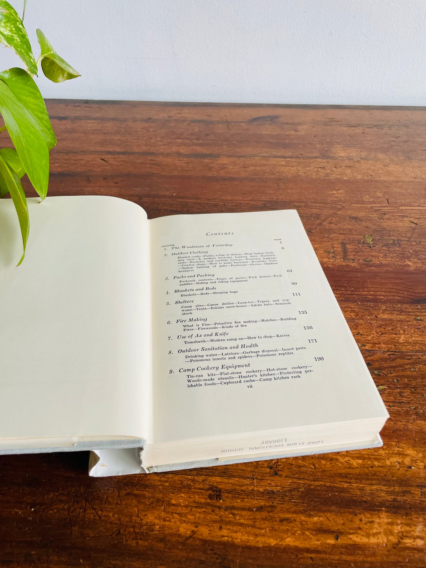 Wildwood Wisdom by Ellsworth Jaeger Hardcover Book (1971) - Camping & Woodsmanship Guide