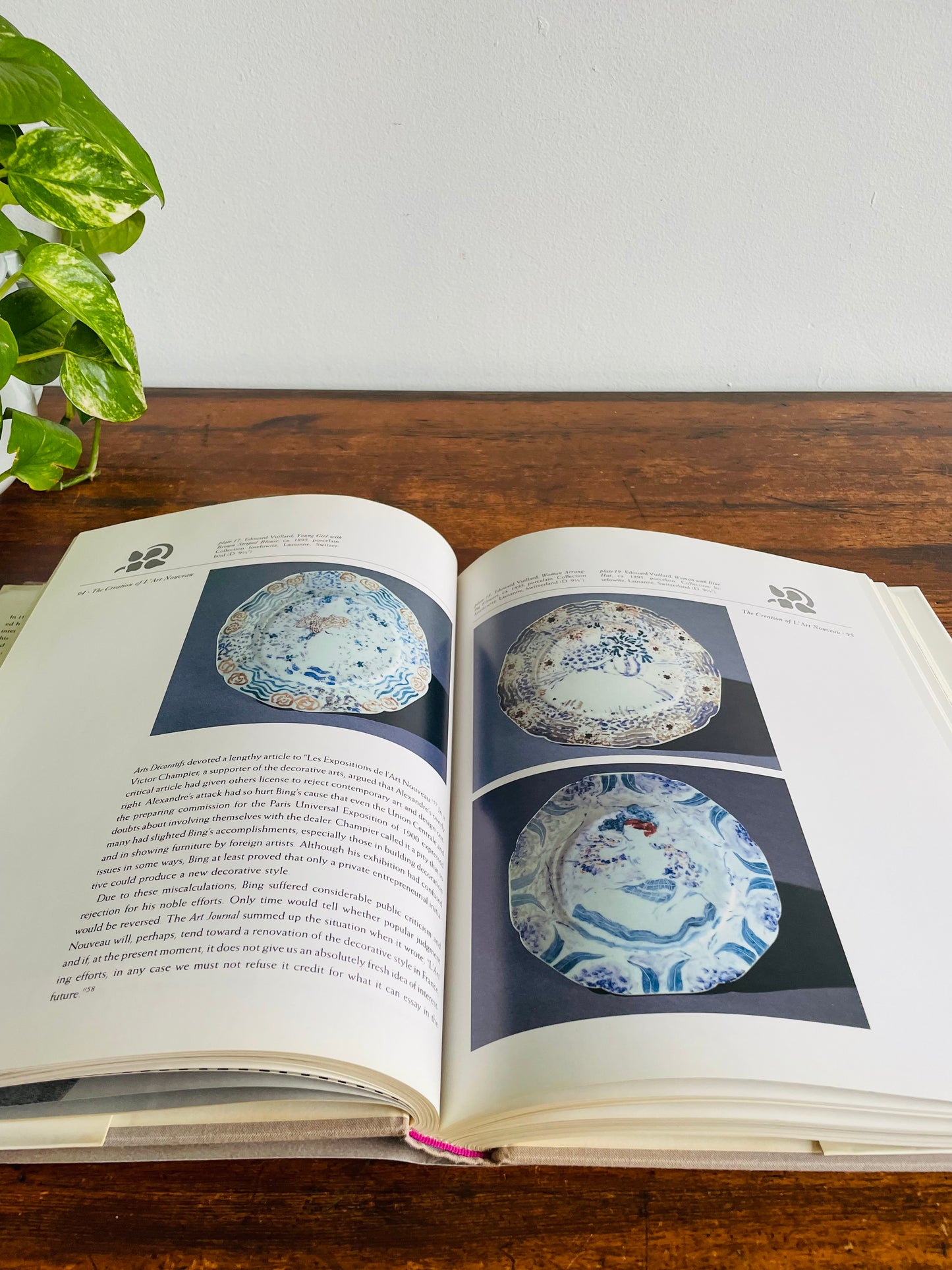 Art Nouveau Bing Paris Style 1900 Hardcover Book by Gabriel P. Weisberg (1986)