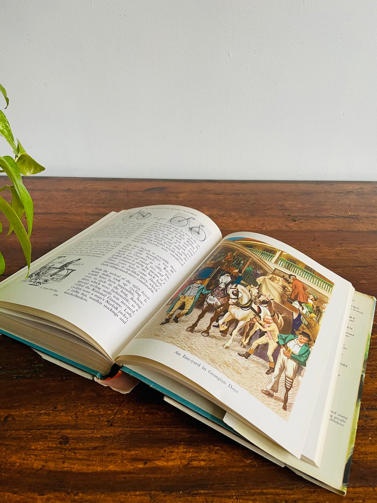 Looking At History: Britain From Cavemen to the Present Day by R. J. Unstead Hardcover Illustrated Book (1966)