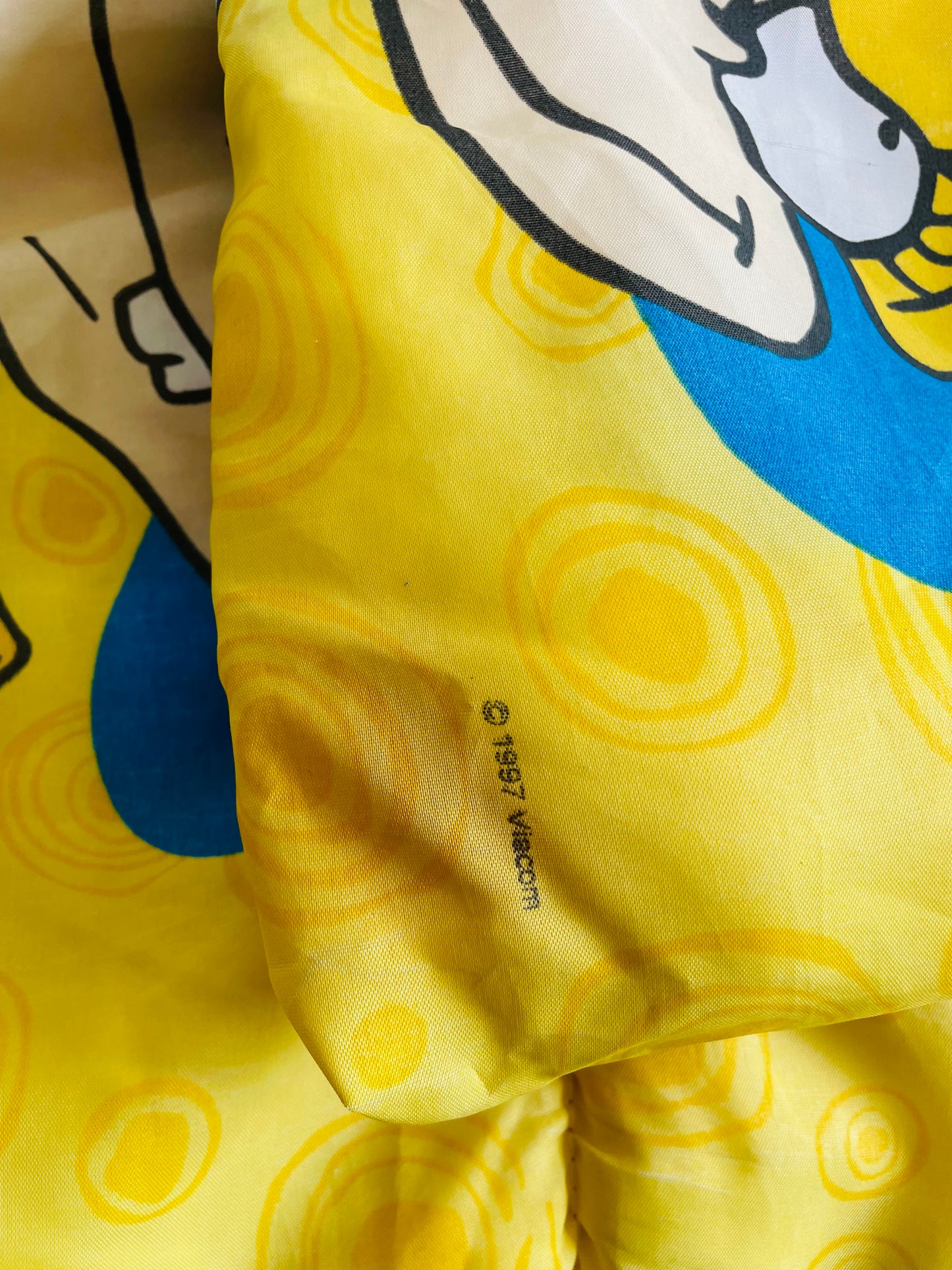 Vintage 1997 Viacom Nickelodeon Rugrats Cartoon Sleeping Bag Blanket