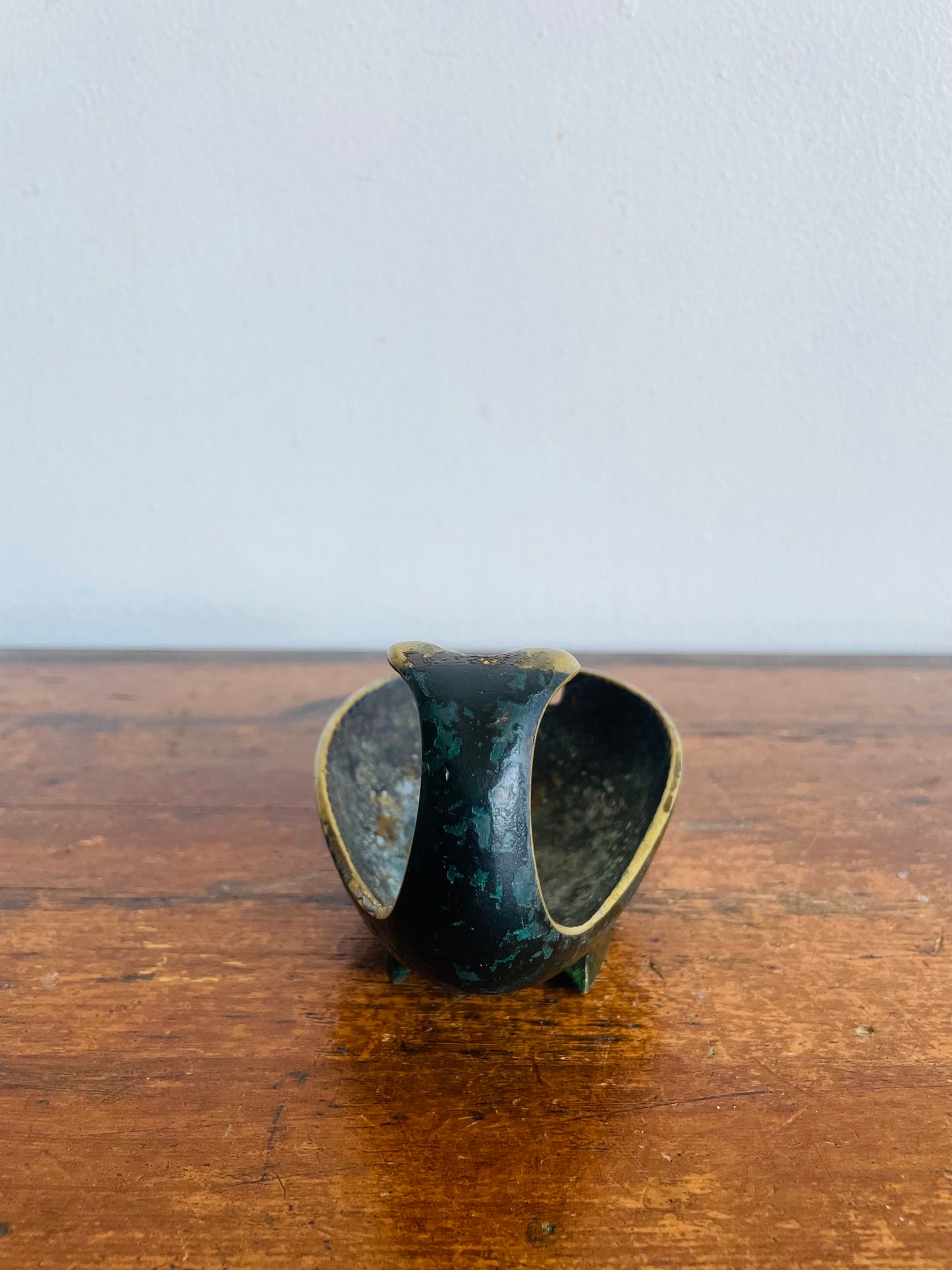 Vintage Bronze Mid-Century Pal-Bell Whale Ashtray Designed by Maurice Ascalon - Incense, Trinkets, Decor, Etc.!