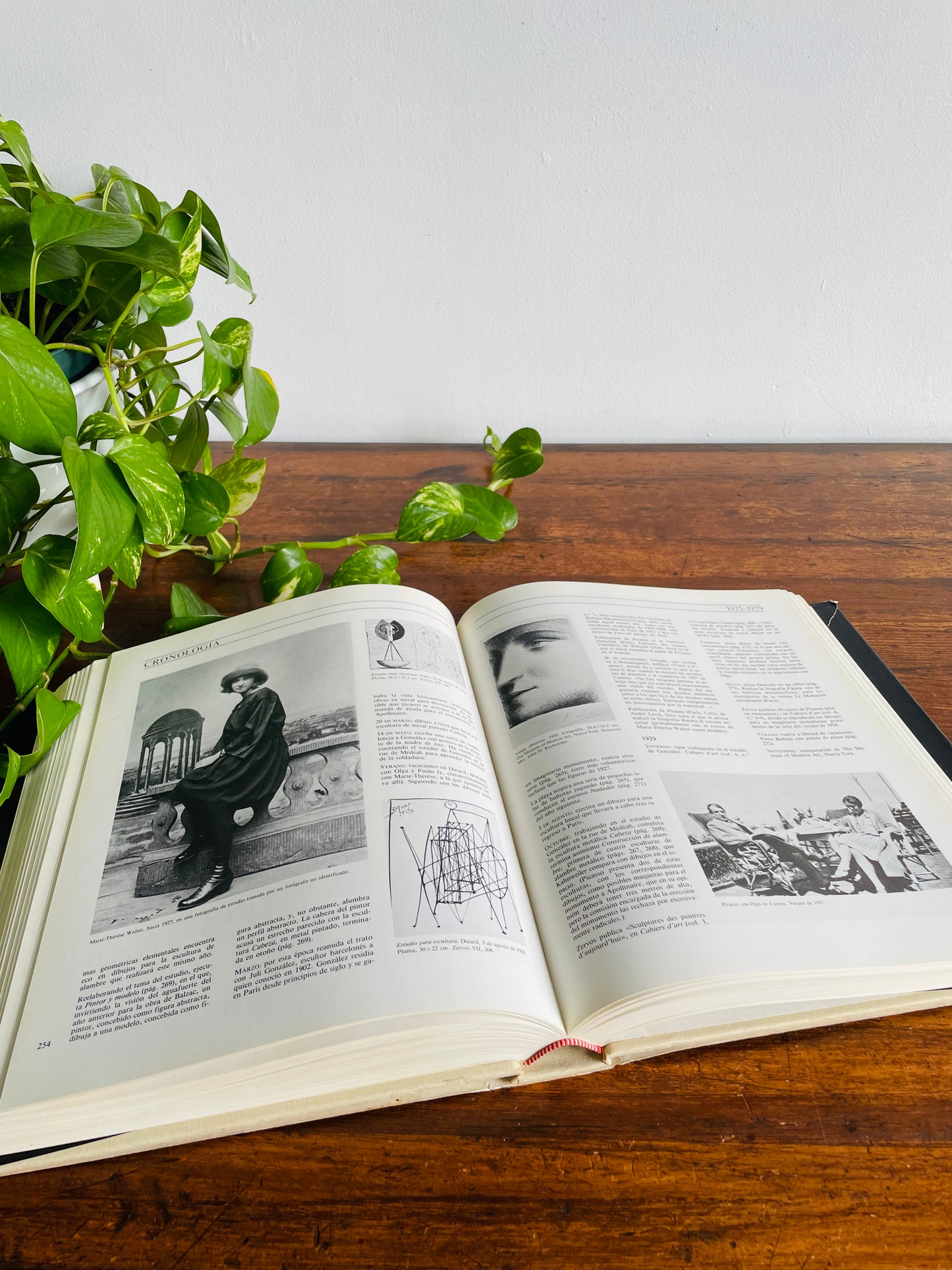 Pablo Picasso Retrospectiva Giant Hardcover Coffee Table Book - The Museum of Modern Art New York - Spanish Text (1980)