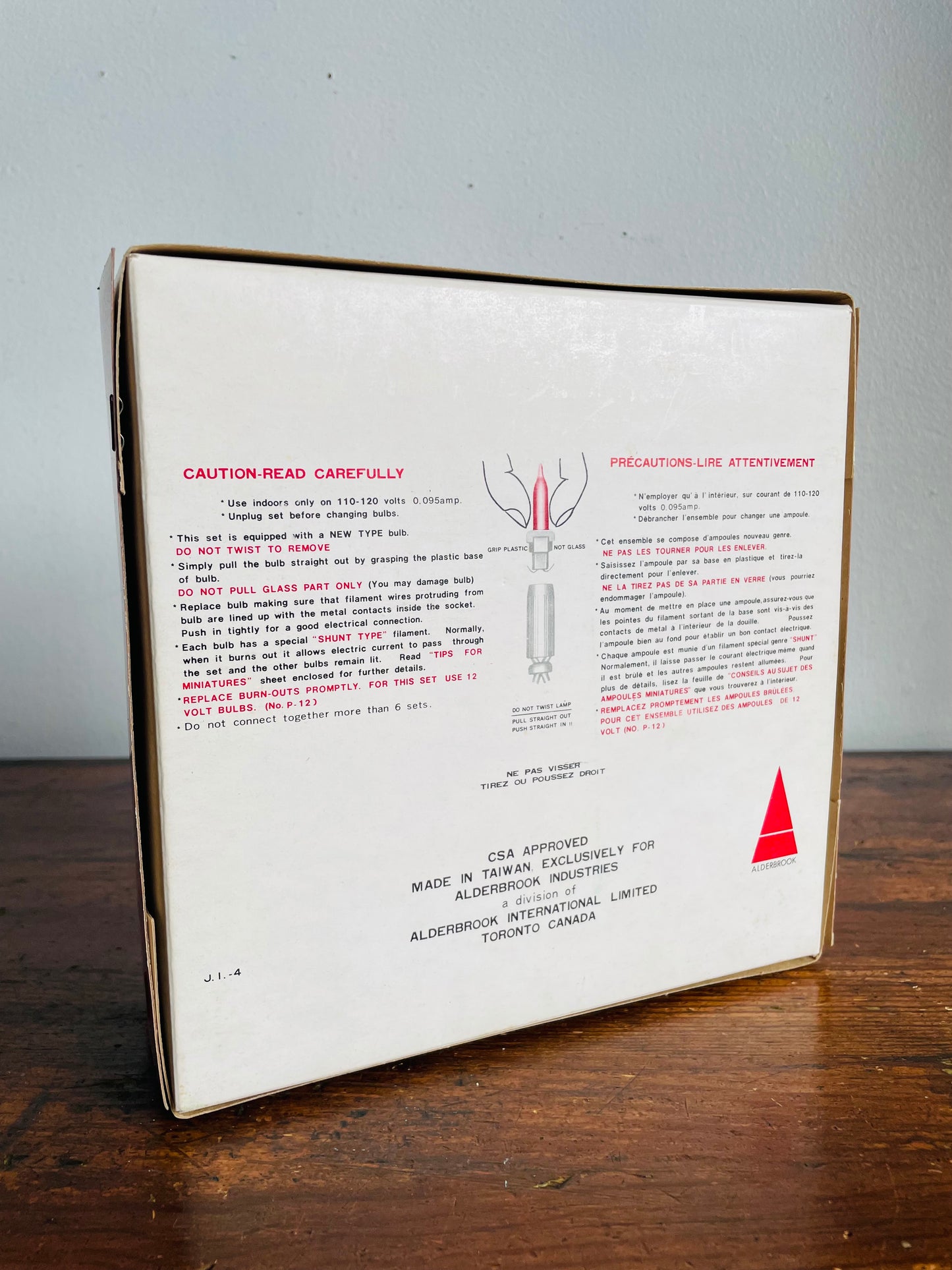 Vintage Alderbrook Industries Illuminated Fiber Optic Christmas Tree Topper - Tested / Works!