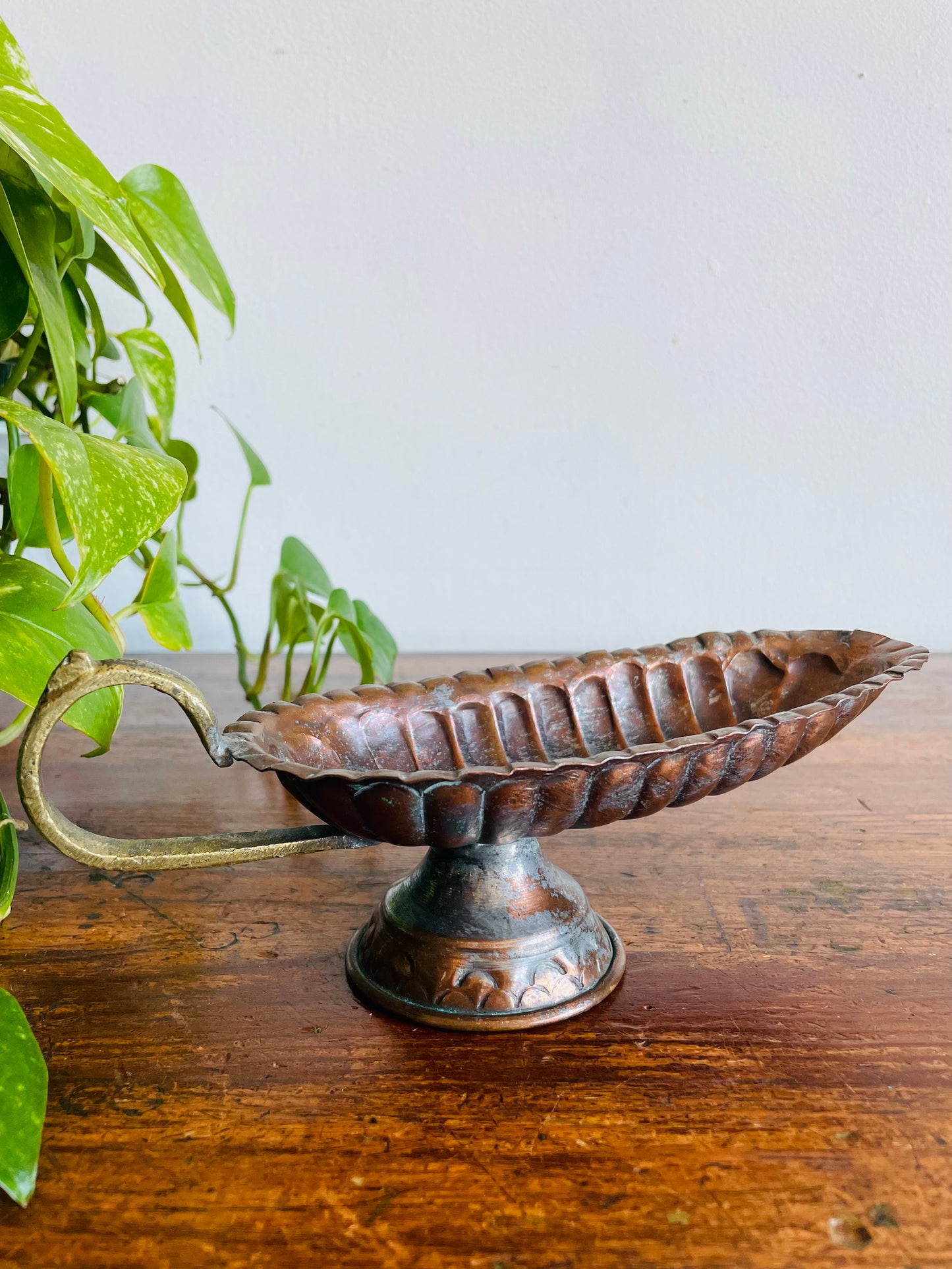 Vintage Copper Gravy Boat from United Arab Republic - Trinkets, Incense, Etc.