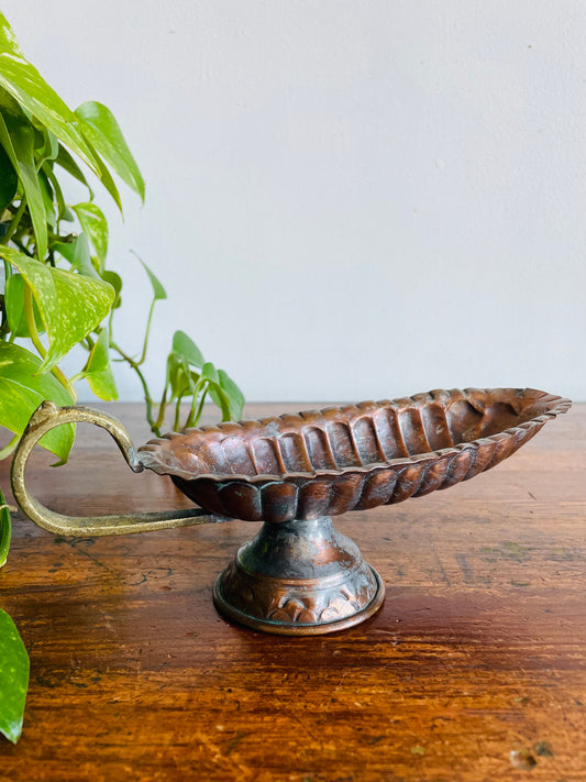 Vintage Copper Gravy Boat from United Arab Republic - Trinkets, Incense, Etc.