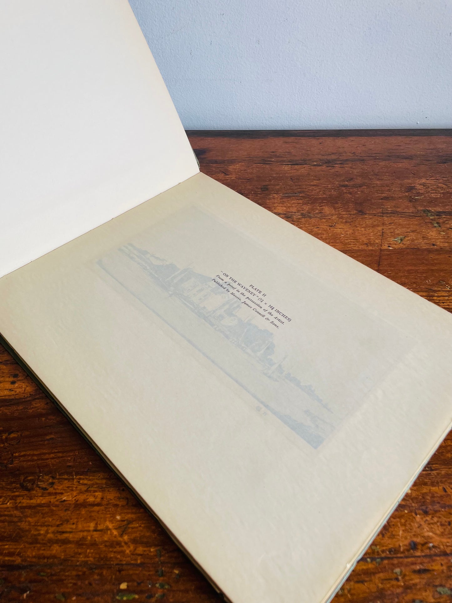 Modern Masters of Etching #18 H. Rushbury Hardcover Art Book (1928) - Great Prints for Framing!