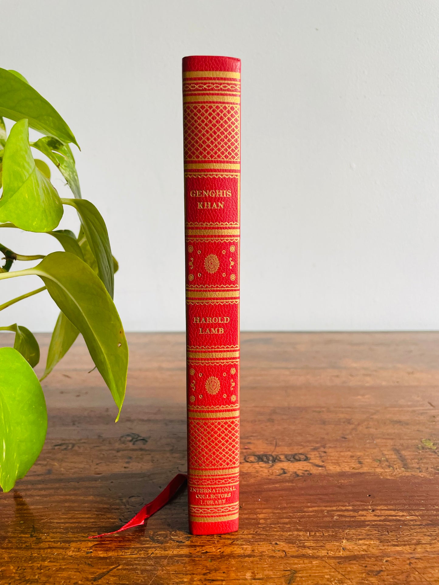 Genghis Khan by Harold Lamb - International Collectors Library Hardcover Book (1927)