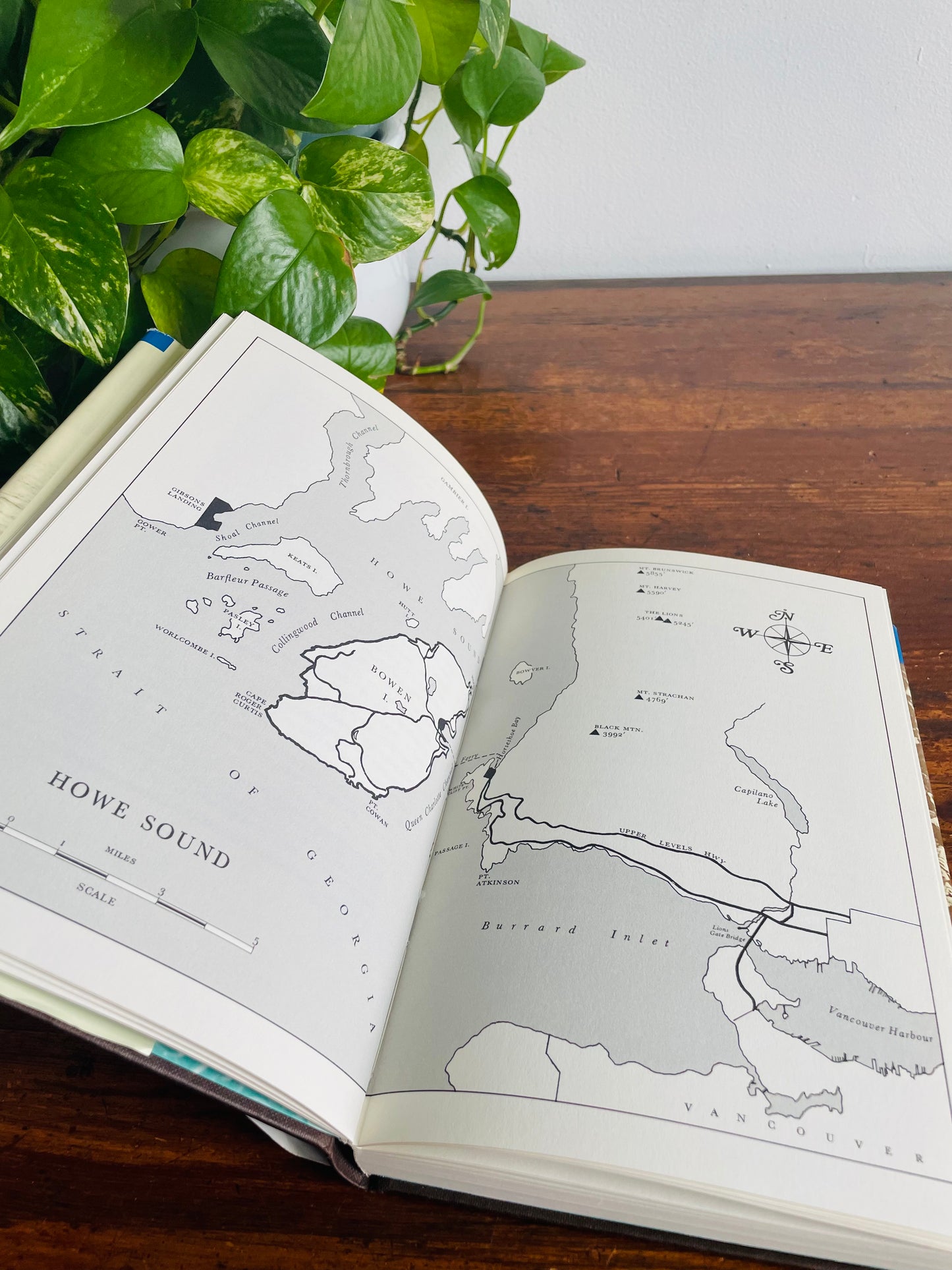 Bowen Island 1872-1972 Hardcover Book by Irene Howard (1973)