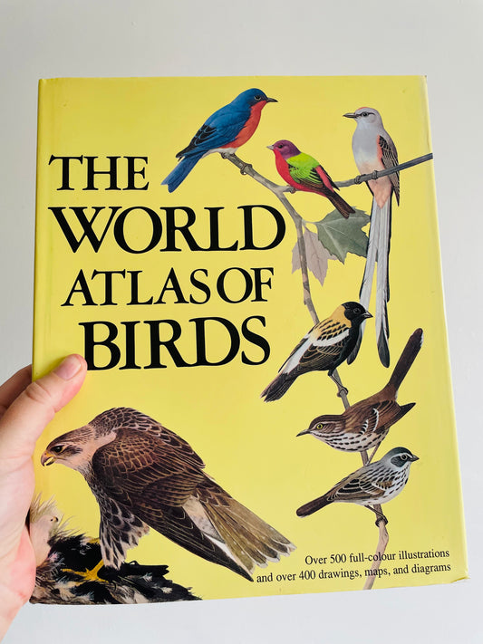 The World Atlas of Birds Large Hardcover Book by B. Mitchell (1989)