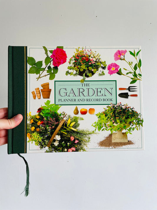 The Garden Planner And Record Book - Hardcover - Mostly Blank Inside (1997)