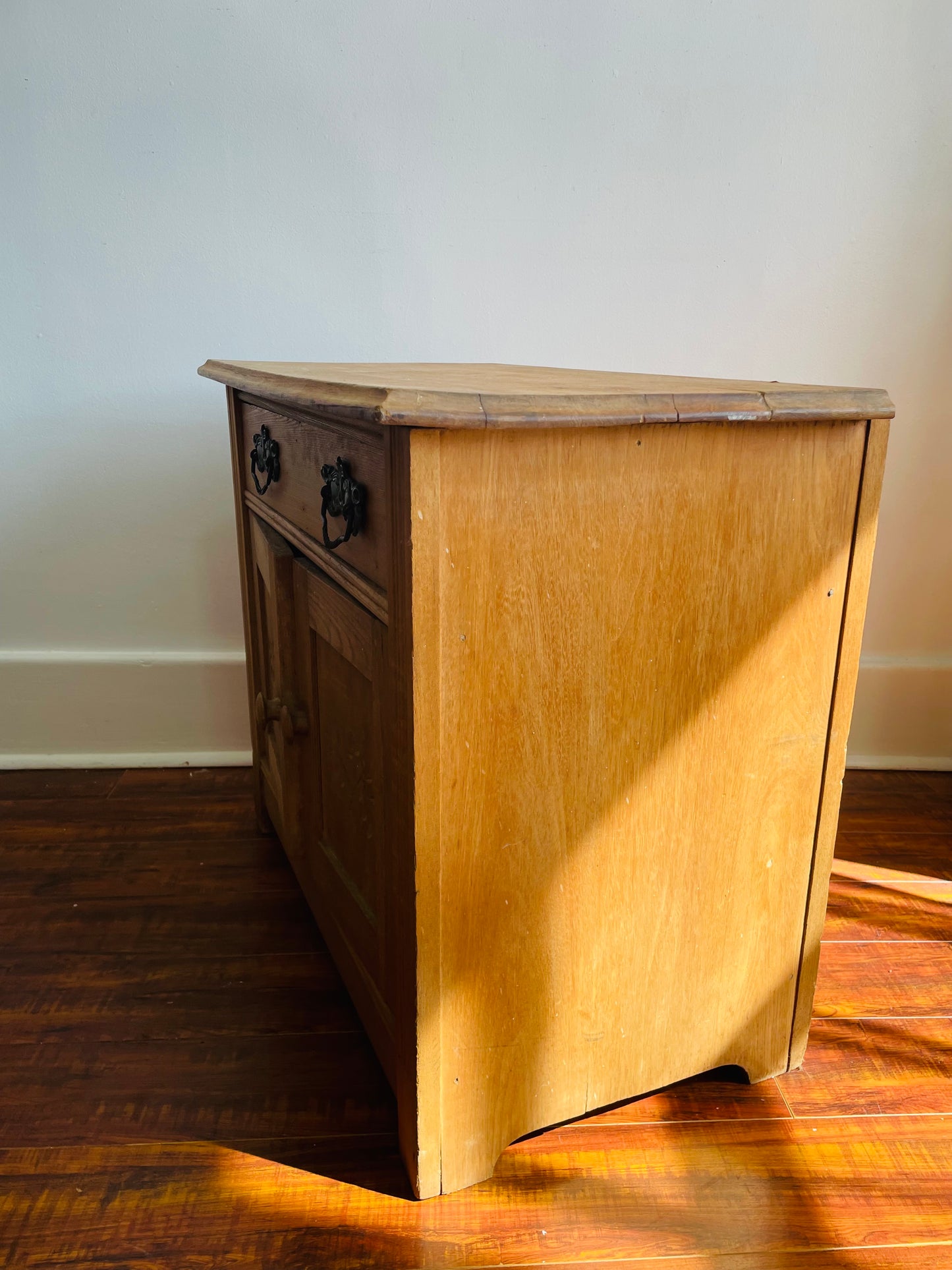 Antique 1800s Pine Wood Cabinet - Gilchrist Green & Co. Union Furniture Factory Wingham, Ontario - PICK-UP ONLY