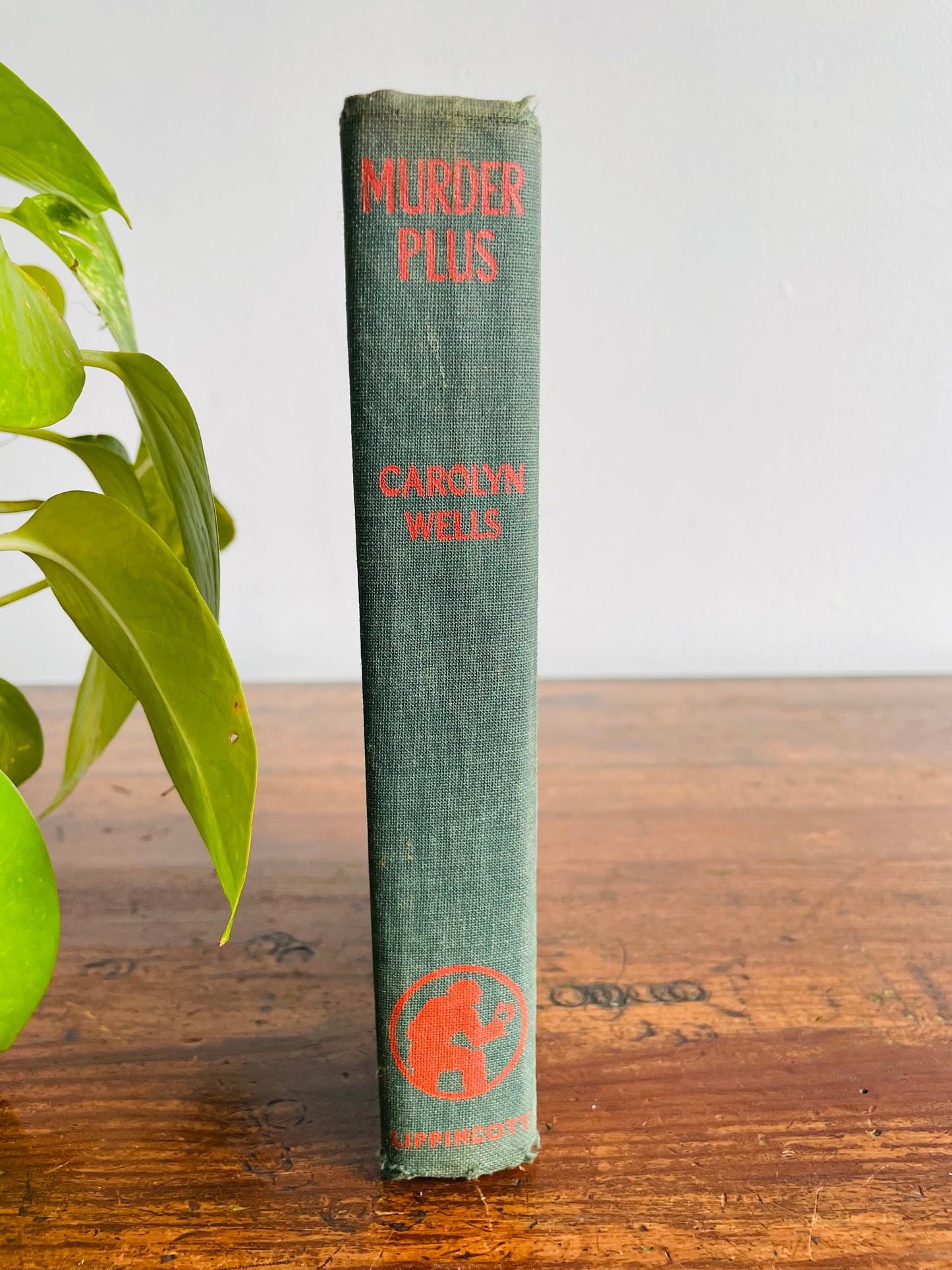 Murder Plus: A Fleming Stone Detective Novel by Carolyn Wells Hardcover Book (1940)