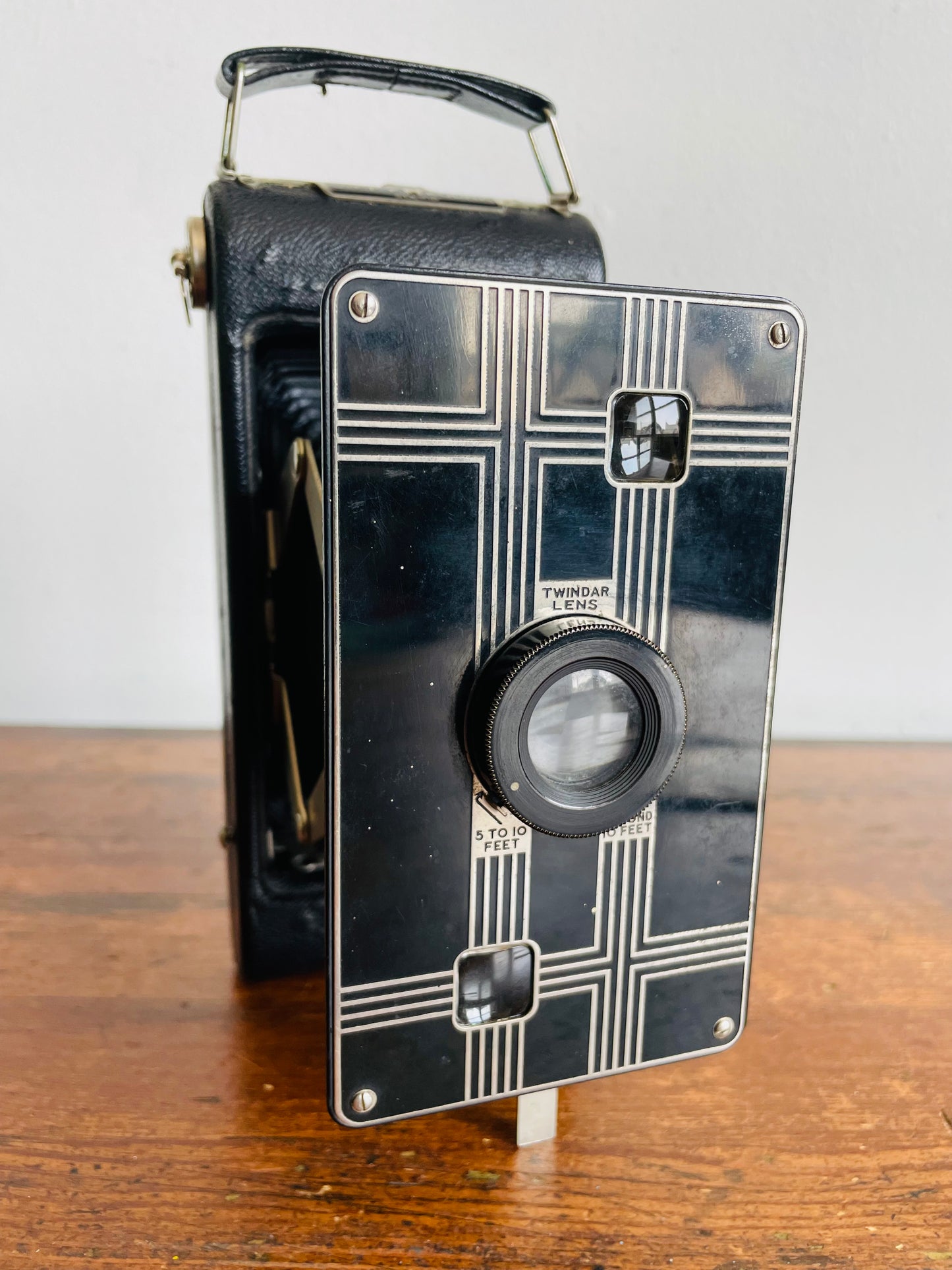 1930s Jiffy Kodak Six-16 Accordion Lens Camera - Made in Canada by Canadian Kodak Company - Comes with Original Box & Instruction Booklet