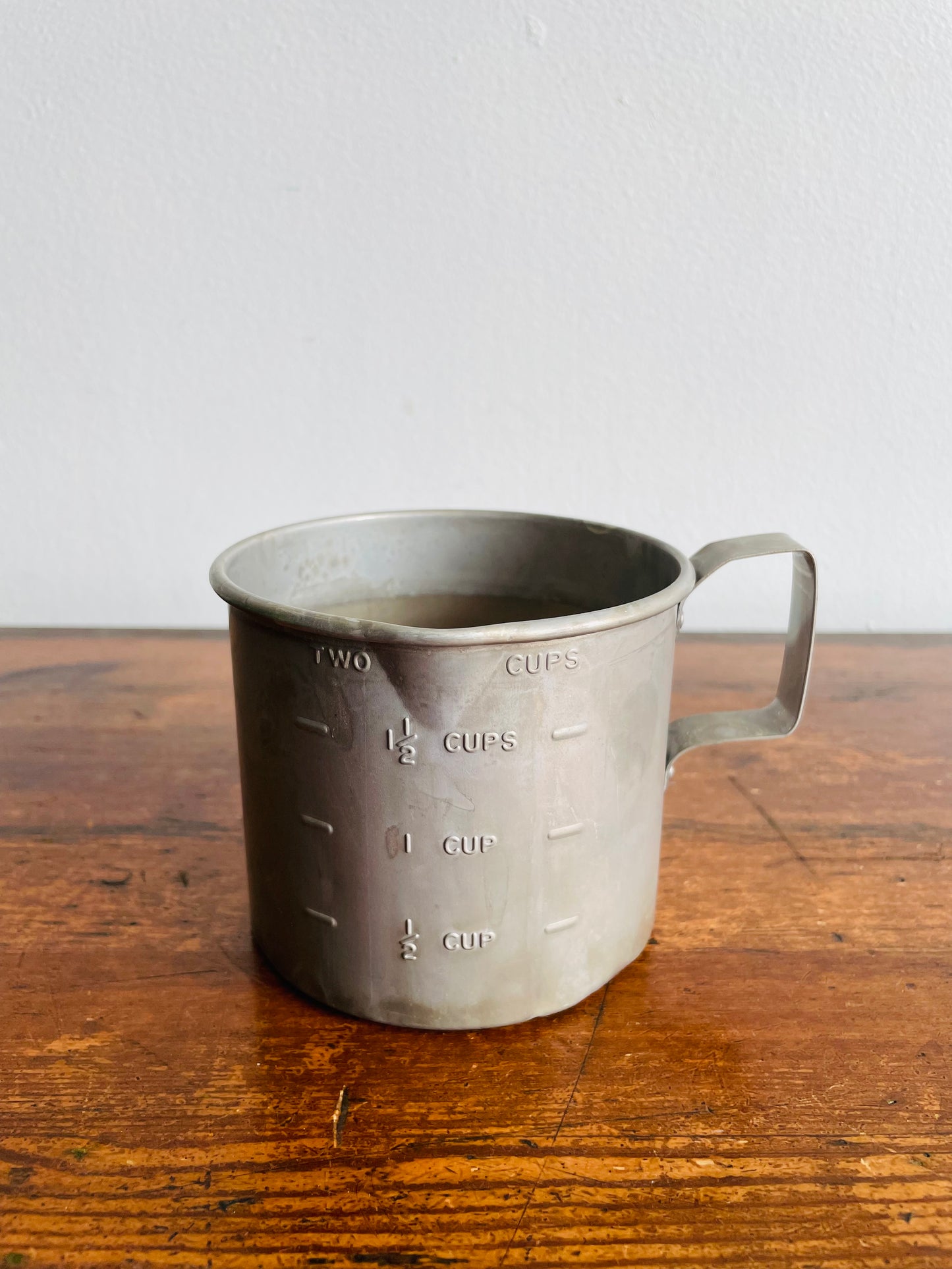 Aluminium Two Cups Measuring Cup Scoop Mug with Handle