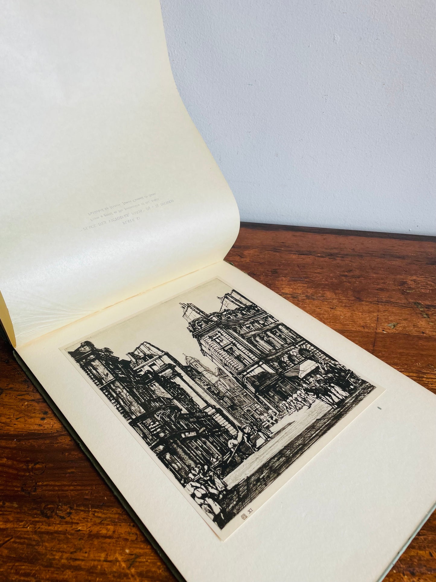 Modern Masters of Etching #18 H. Rushbury Hardcover Art Book (1928) - Great Prints for Framing!