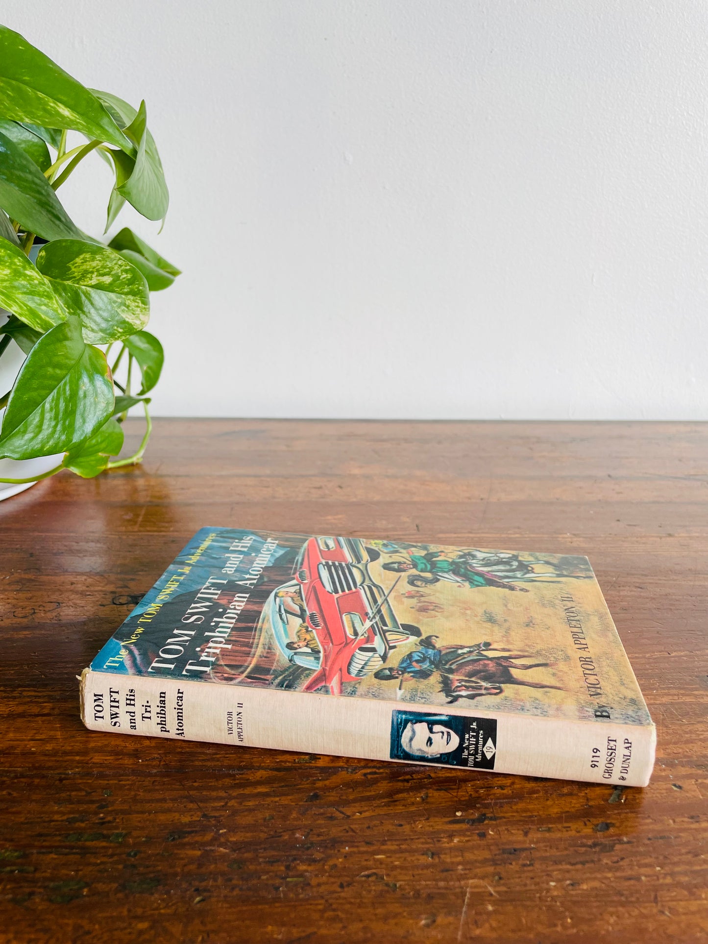 Tom Swift and His Triphibian Atomicar Hardcover Book by Victor Appleton II (1962)