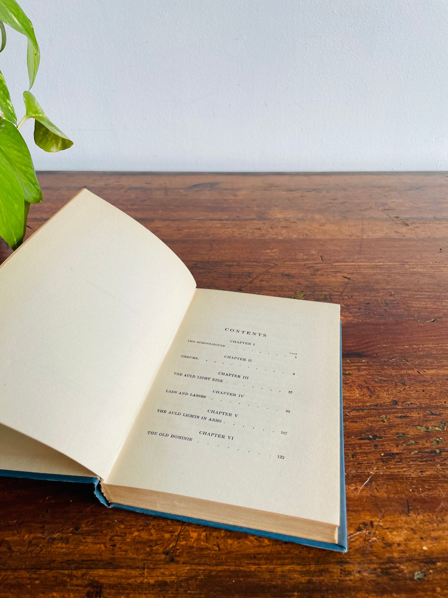 The Works of J.M. Barrie - Auld Licht Idylls - Hardcover Book (1926)