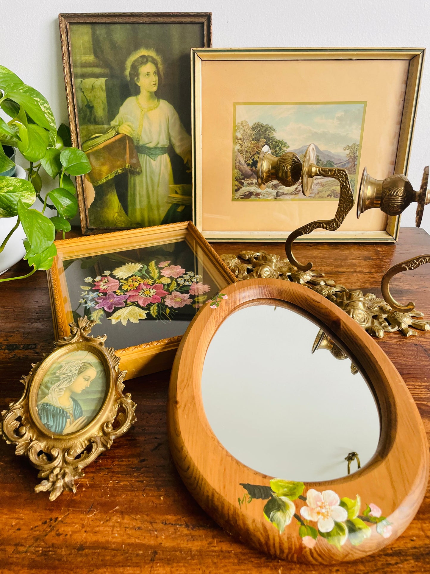 Framed Religious Art Picture Print by Heinrich Hofmann - Jesus at 12