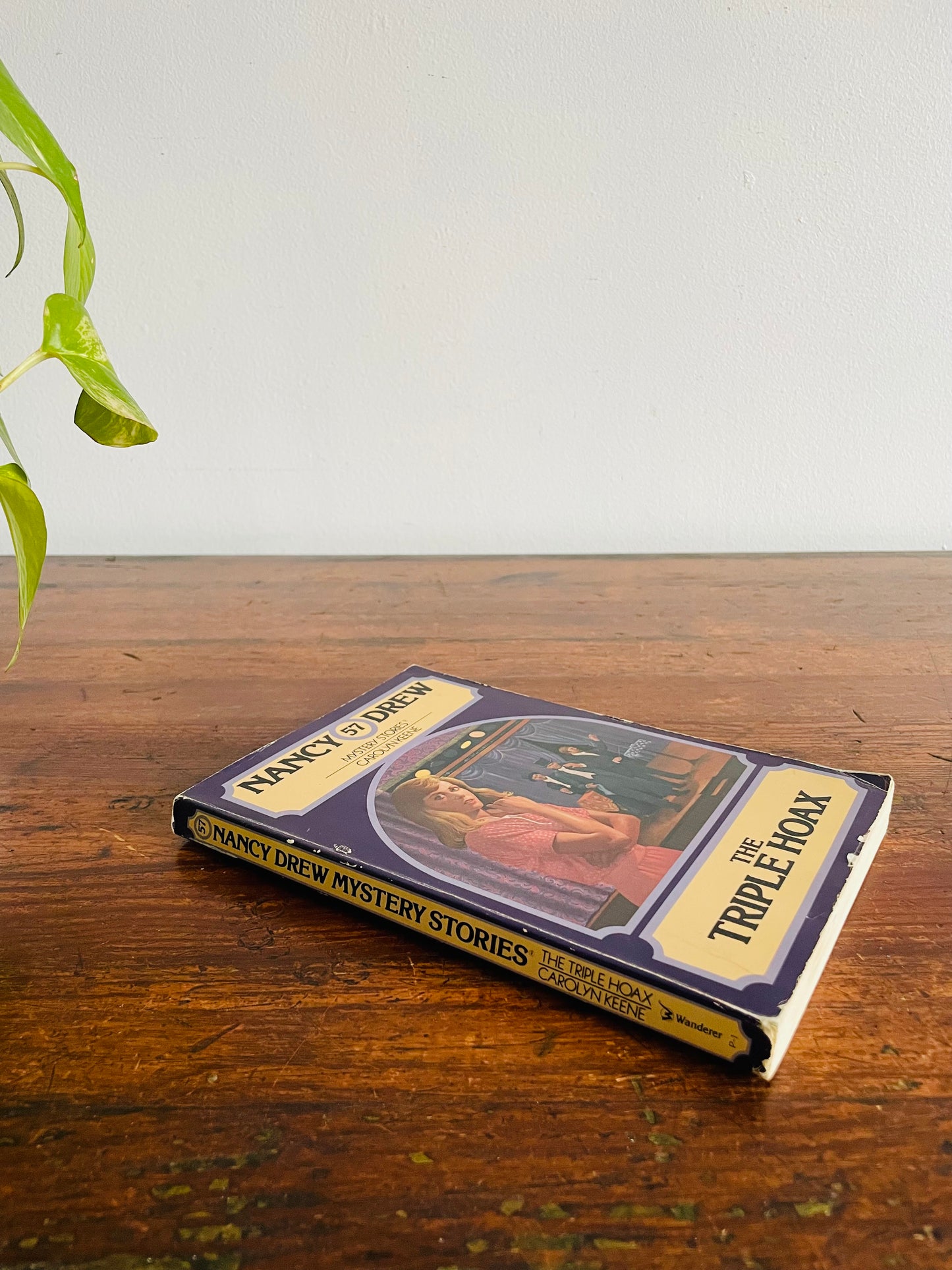 Nancy Drew The Triple Hoax by Carolyn Keene #57 Paperback Book (1979)