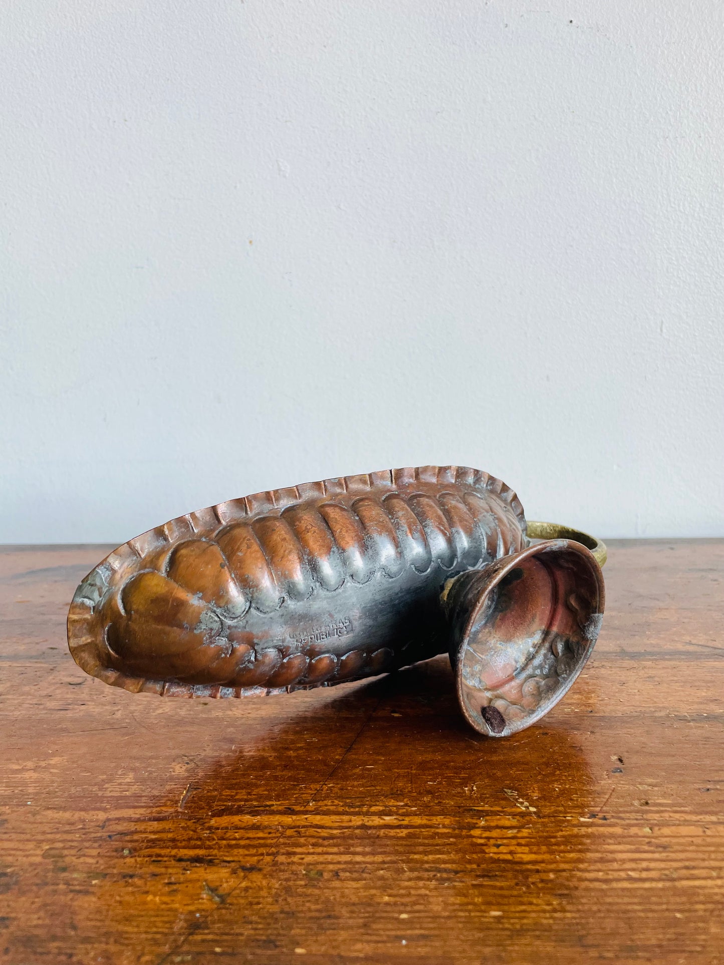 Vintage Copper Gravy Boat from United Arab Republic - Trinkets, Incense, Etc.