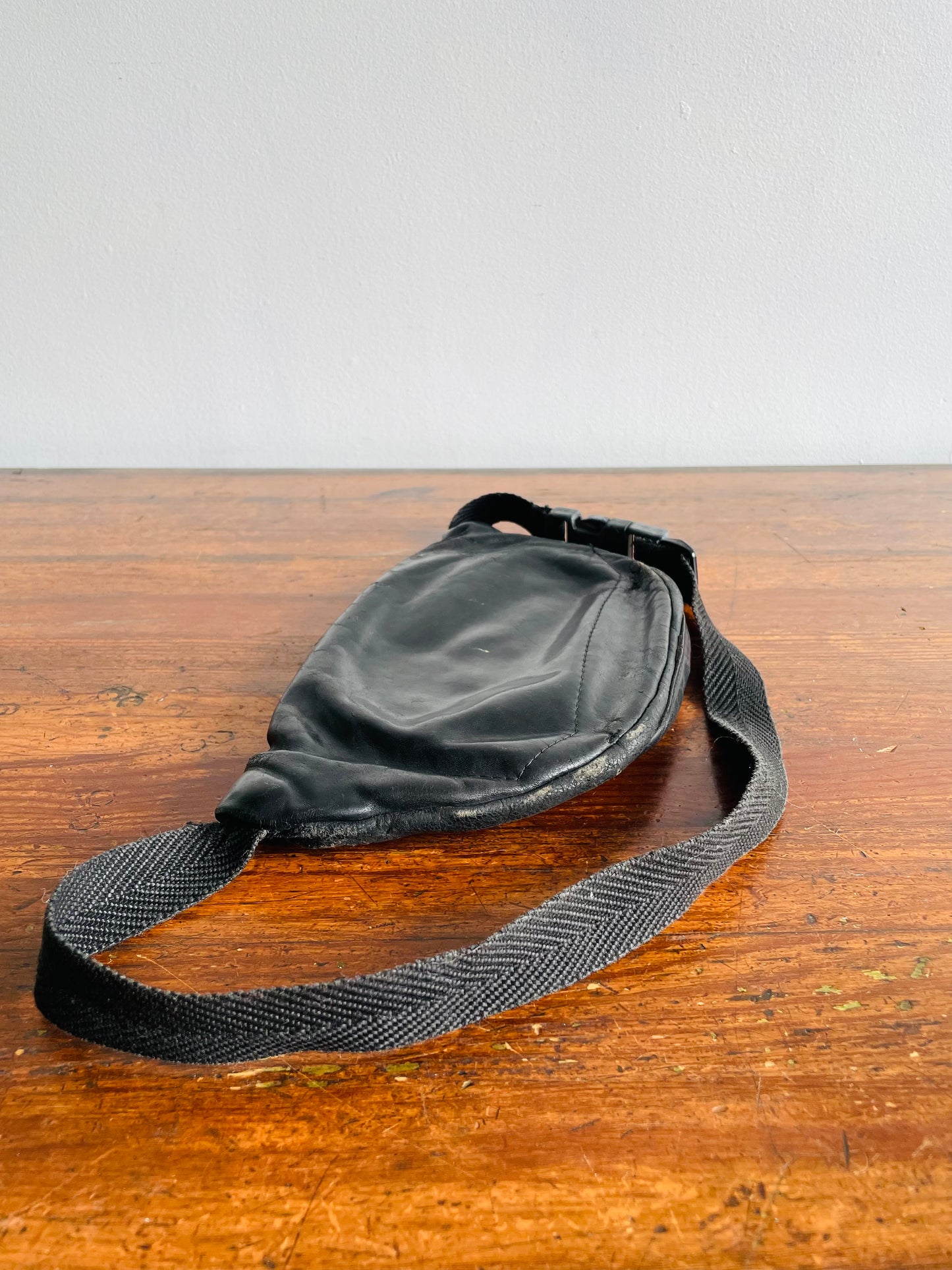 Belt Waist Pouch with Zippered Compartments - Made in Canada