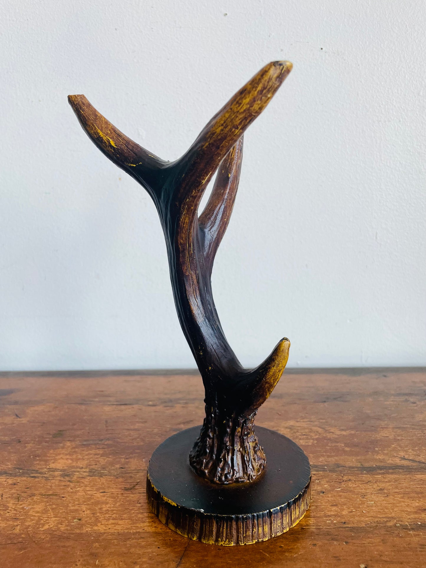 Vintage Faux Deer Antler Display - Jewellery Tree or Shelf Decor - Perhaps Could Hang on Wall As Well