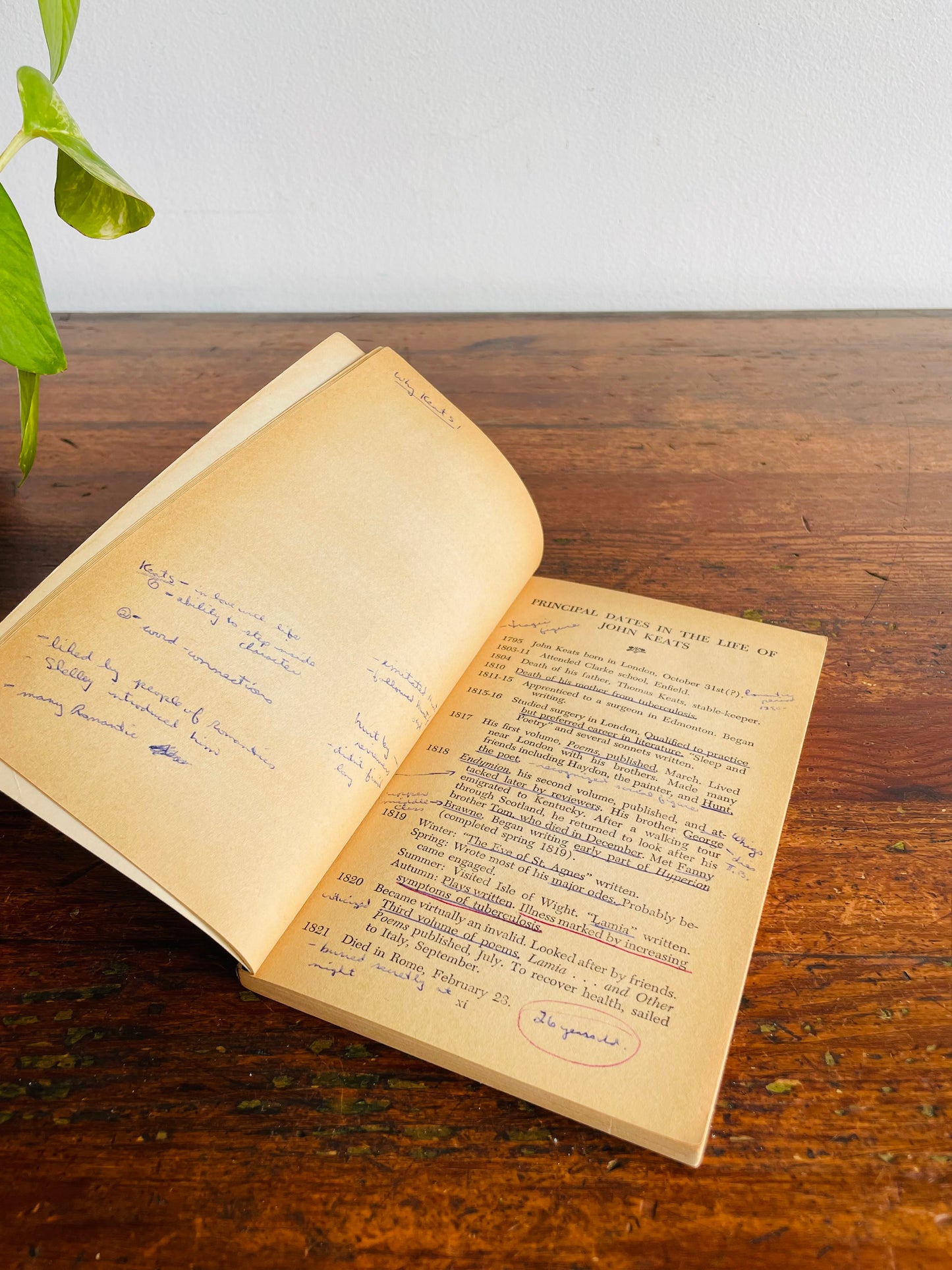 Crofts Classics Selected Poems by John Keats - Edited by George H. Ford Paperback Book (1950)