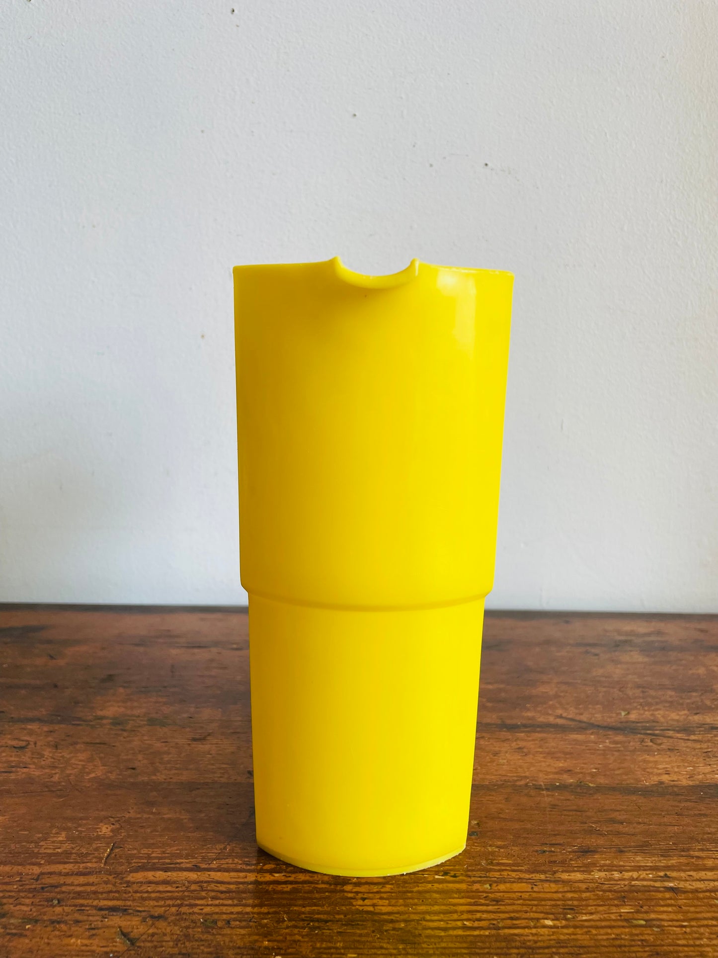 Vintage Bright Yellow with Ribbed Design IPL Milk Bag Pitcher Jug - Also Great for Watering Plants!
