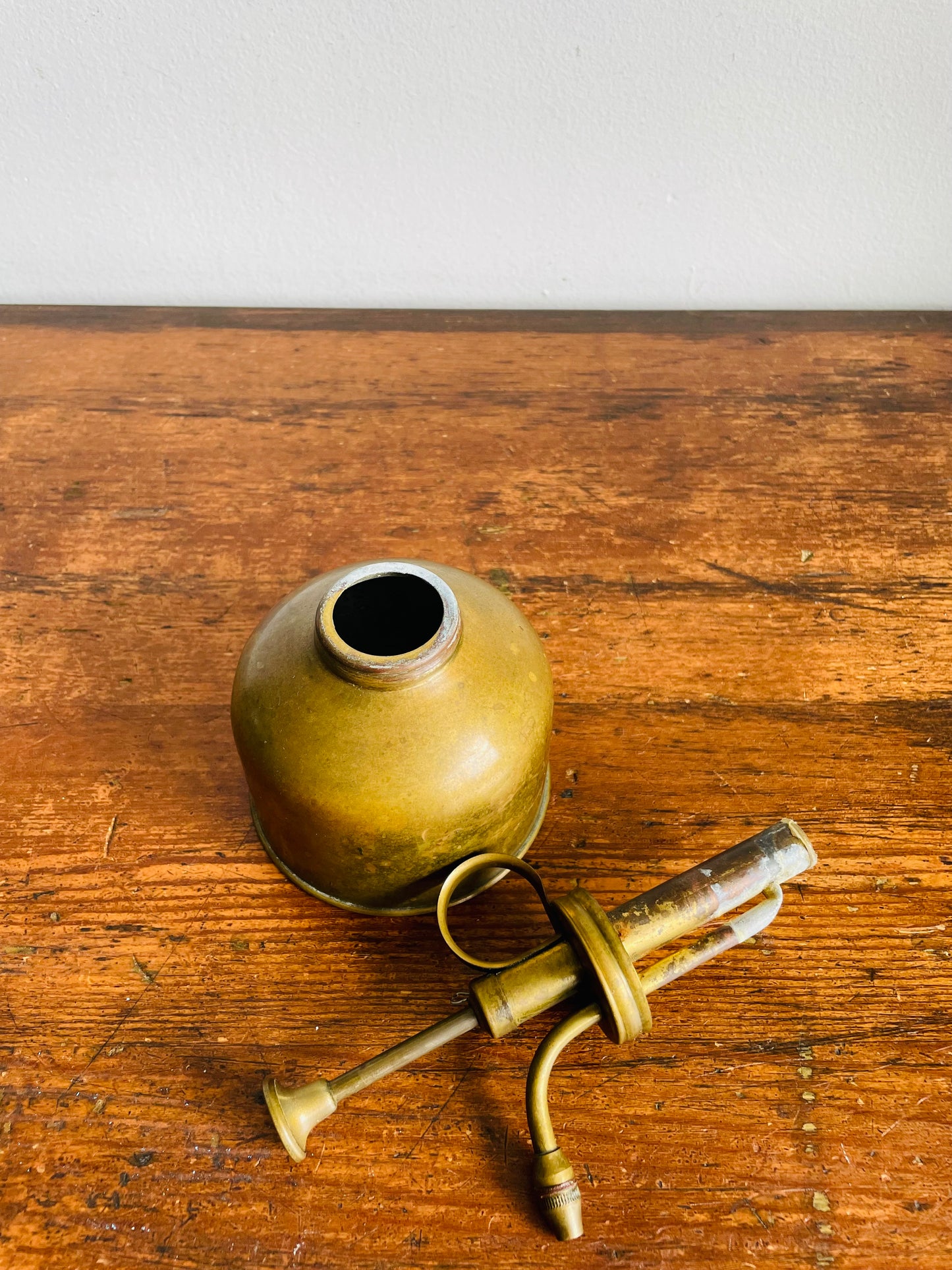 Vintage Solid Brass Water Mister Bottle