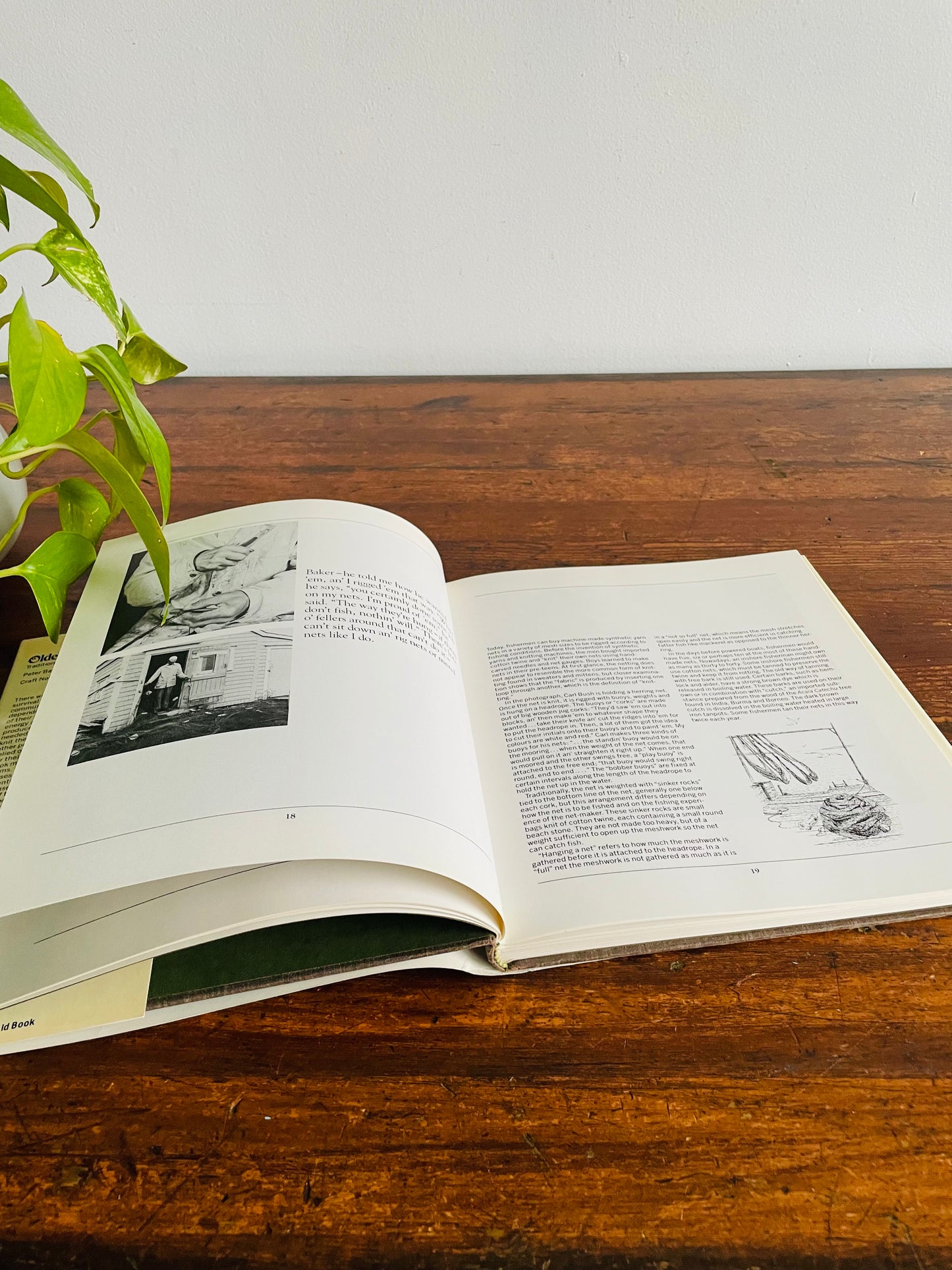 Older Ways: Traditional Nova Scotian Craftsmen by Peter Barss Hardcover Book (1980)