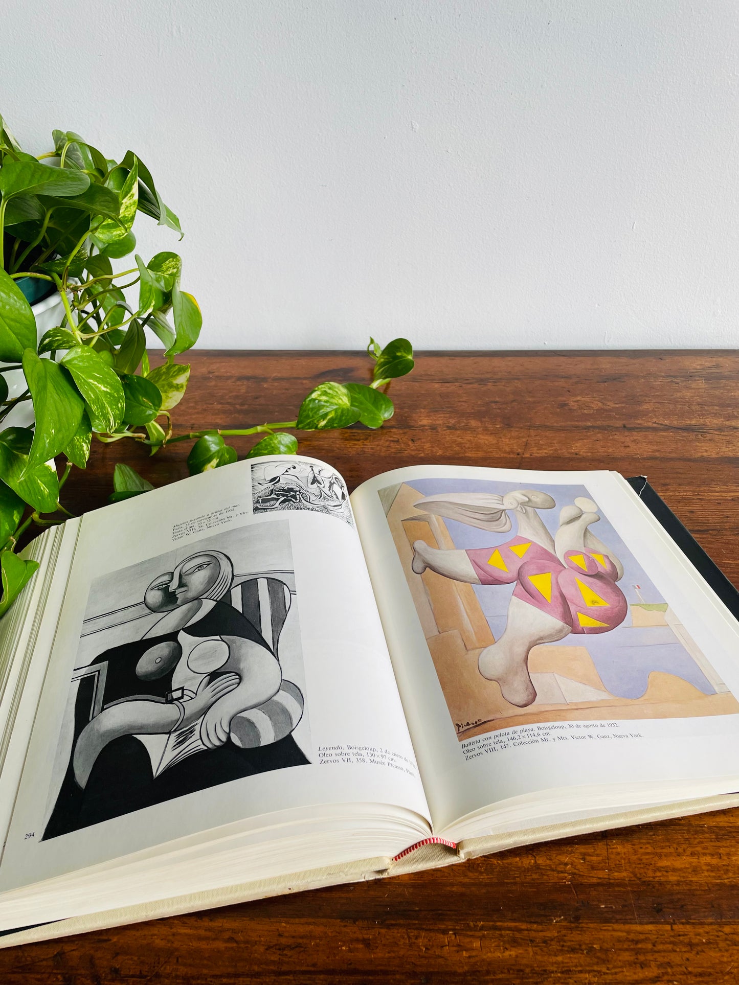 Pablo Picasso Retrospectiva Giant Hardcover Coffee Table Book - The Museum of Modern Art New York - Spanish Text (1980)