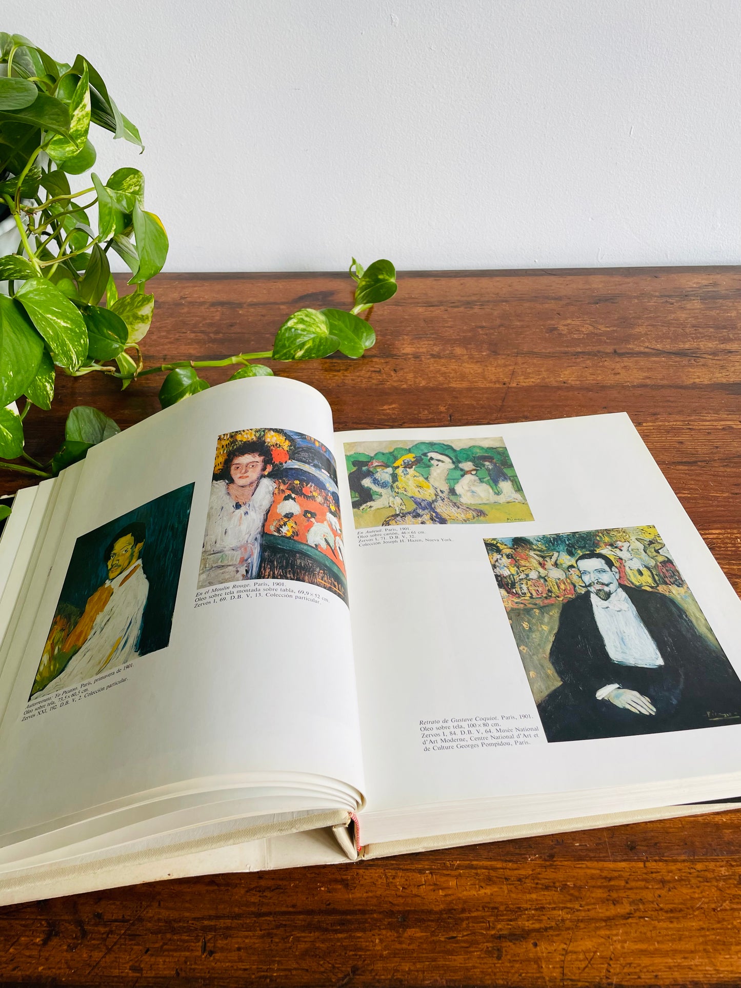 Pablo Picasso Retrospectiva Giant Hardcover Coffee Table Book - The Museum of Modern Art New York - Spanish Text (1980)