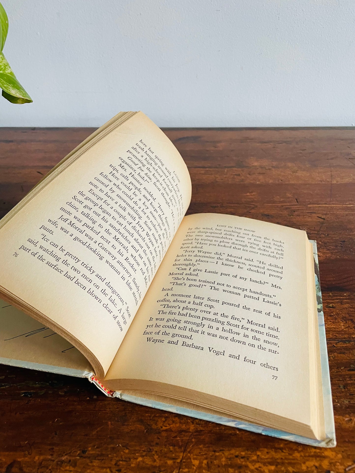 Lassie Lost in the Snow by Steve Frazee Hardcover Book (1969)