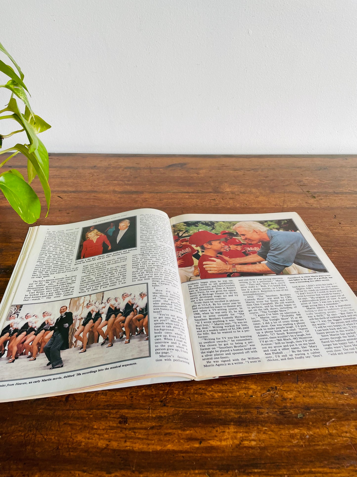 The Saturday Evening Post Magazine - December 1989 - Steve Martin on Cover