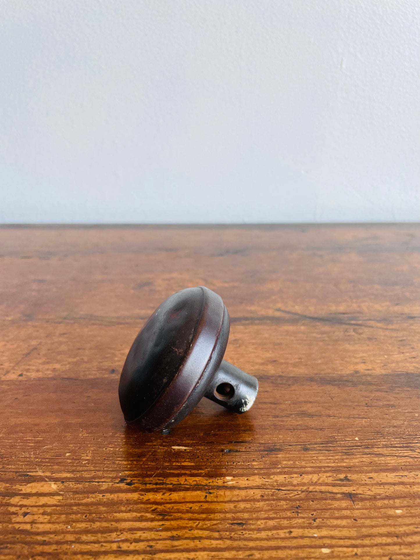 Aged Solid Metal Door Knob