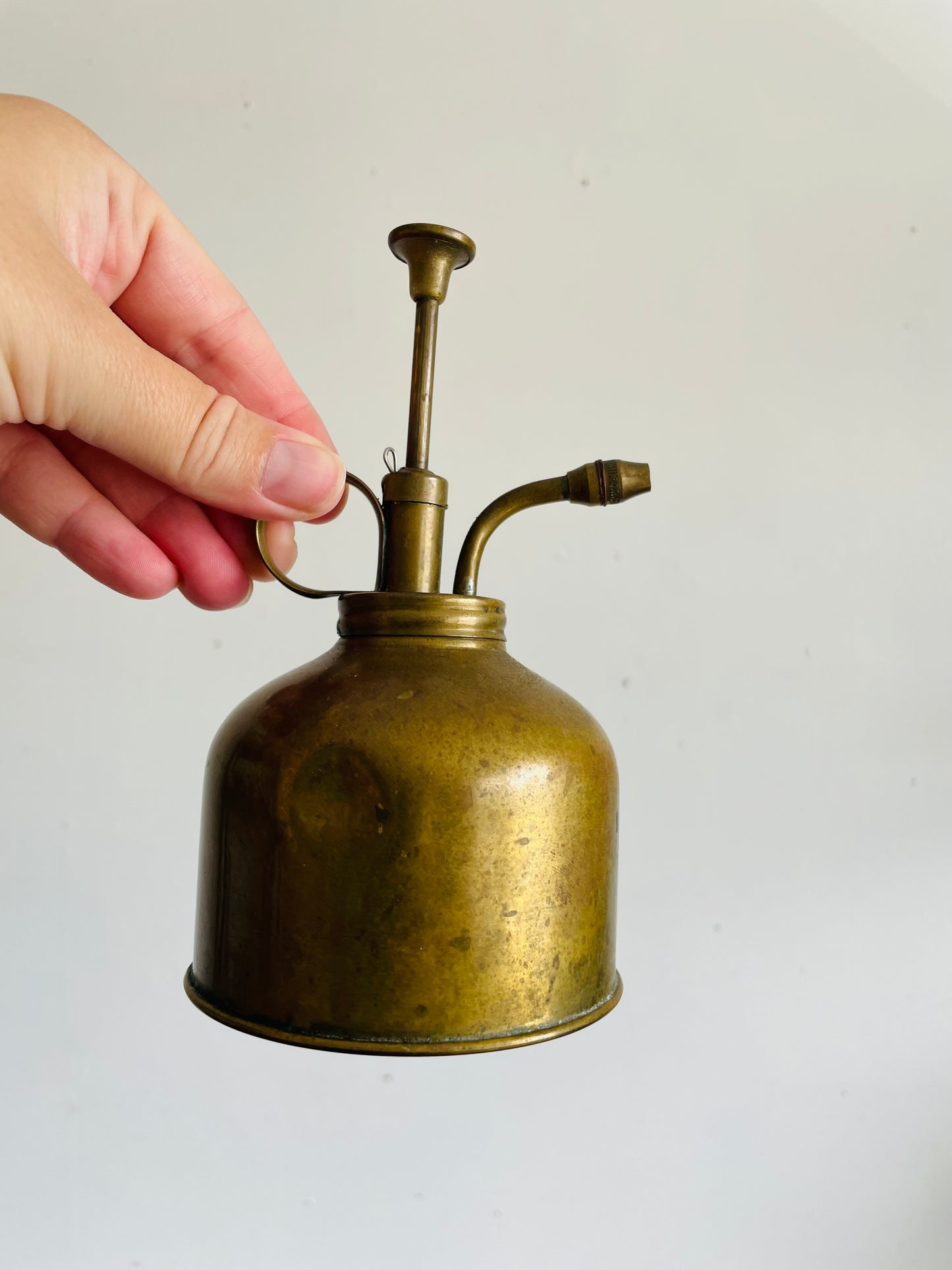 Vintage Solid Brass Water Mister Bottle