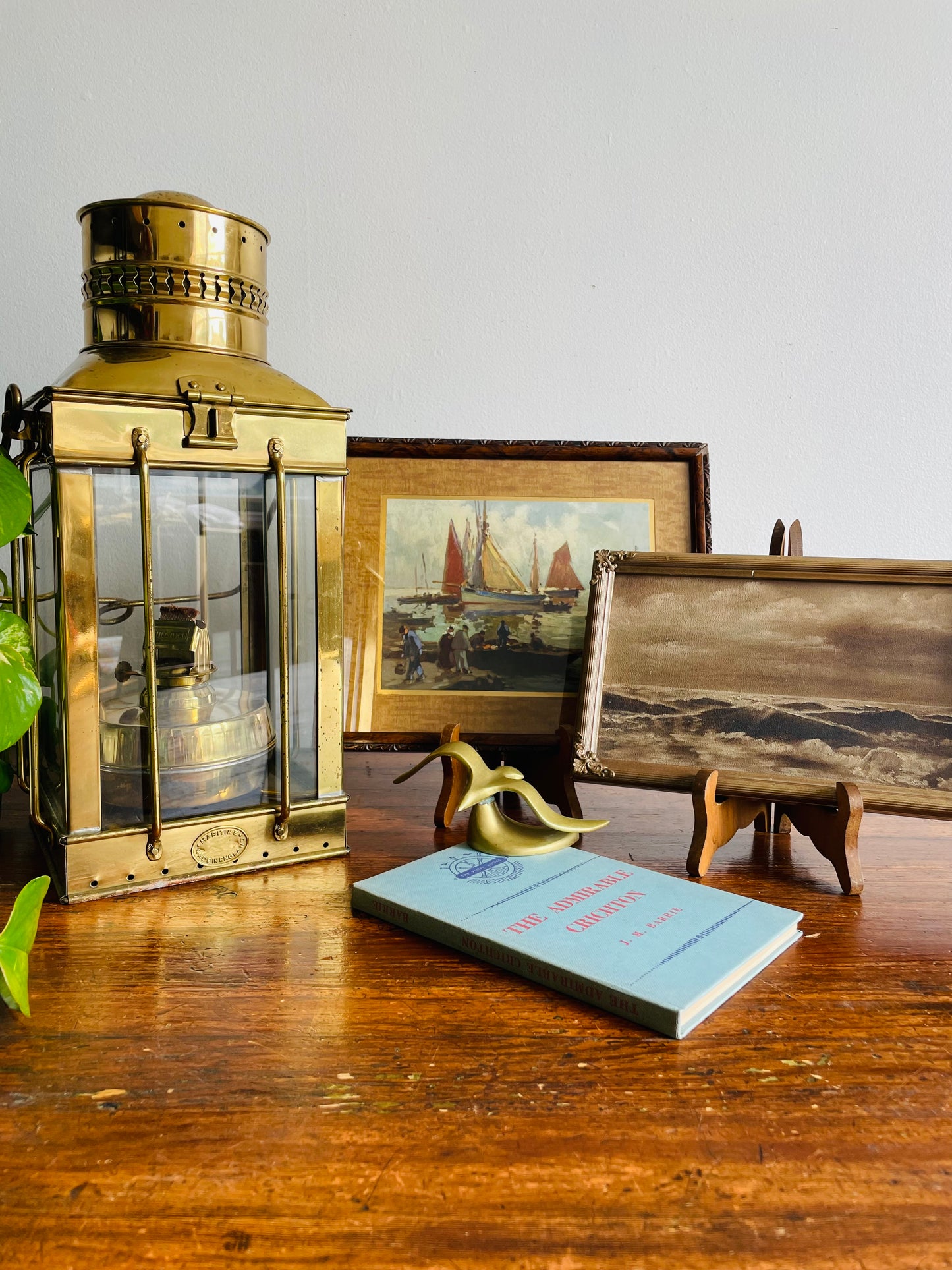 The Admirable Crighton by J. M. Barrie Clothbound Hardcover Book (1958) - Shipwreck Comedy Play