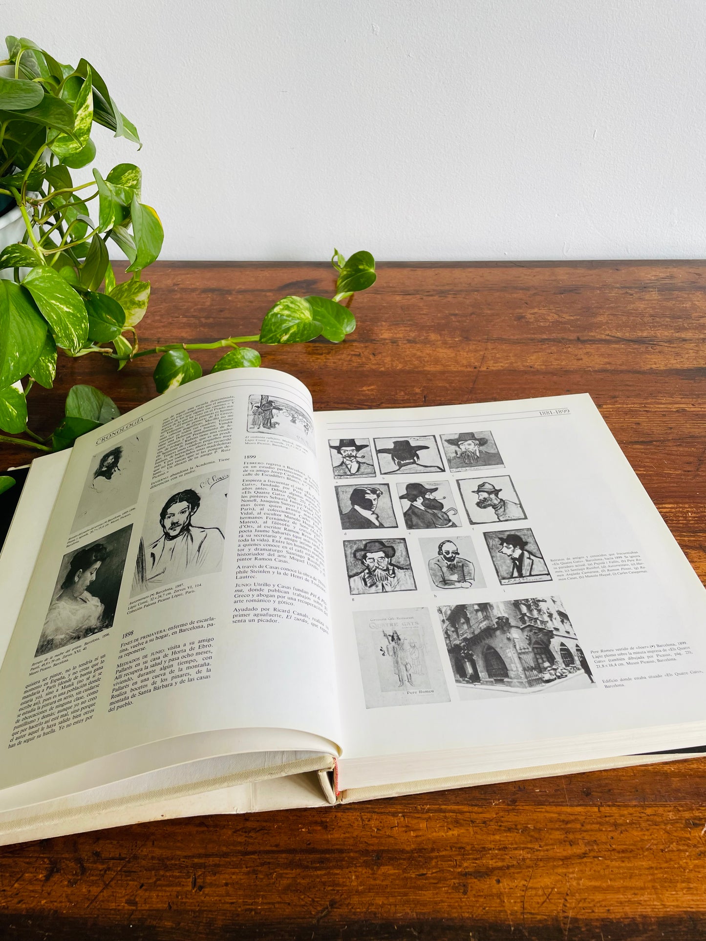Pablo Picasso Retrospectiva Giant Hardcover Coffee Table Book - The Museum of Modern Art New York - Spanish Text (1980)