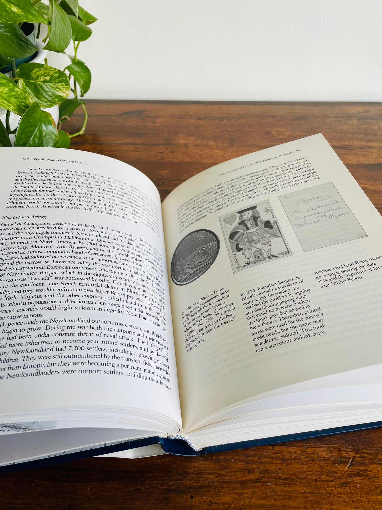 The Illustrated History of Canada Hardcover Book Edited by Craig Brown (1987)