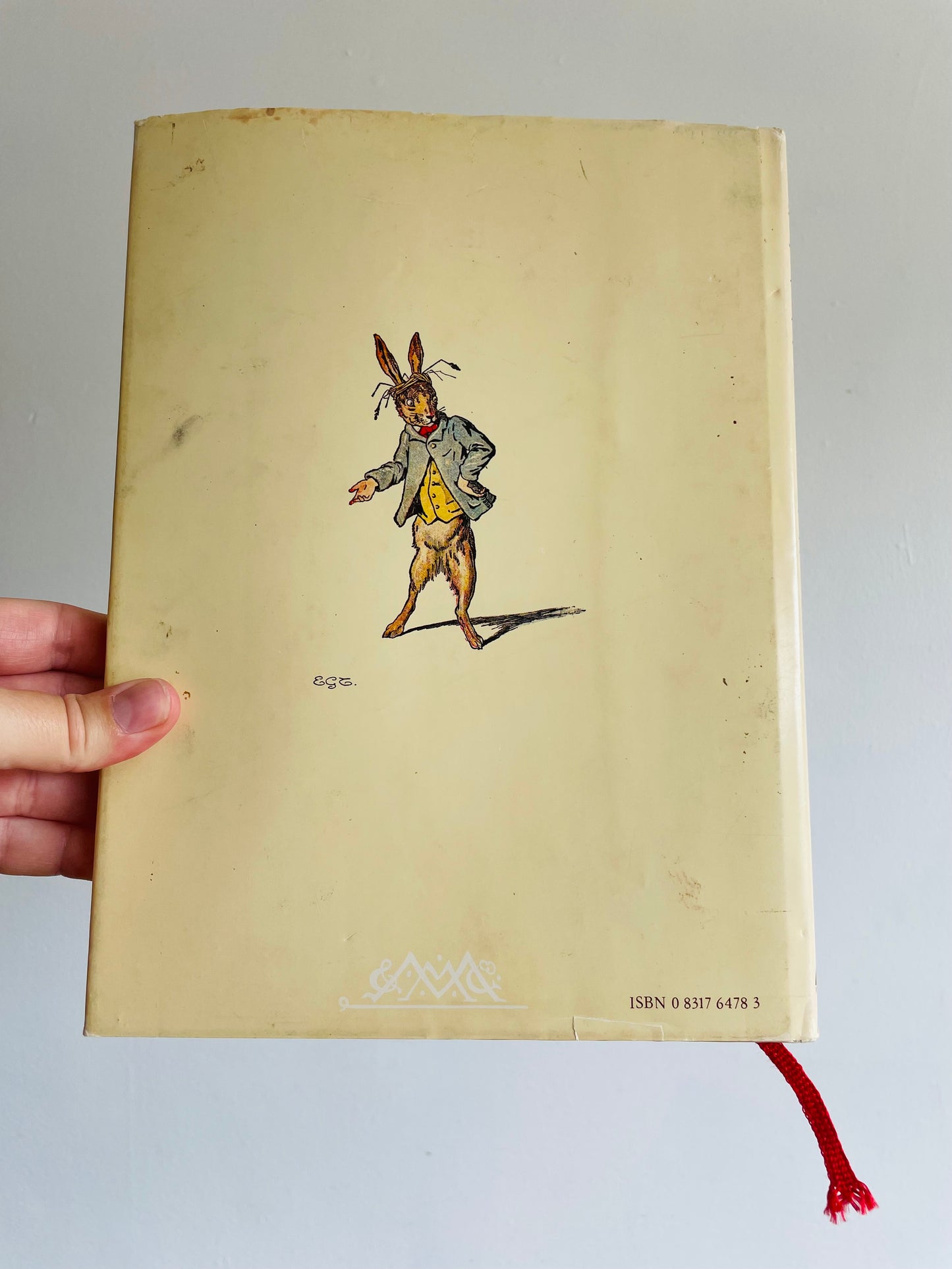 The Nursery Alice by Lewis Carroll Hardcover Book - 1980 Reprint