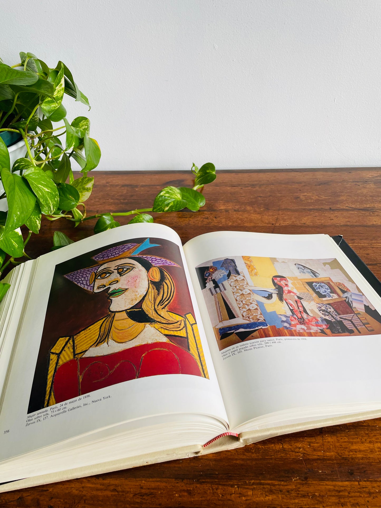 Pablo Picasso Retrospectiva Giant Hardcover Coffee Table Book - The Museum of Modern Art New York - Spanish Text (1980)